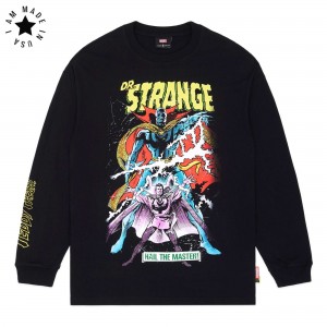 Black Teddy Fresh TF x Marvel Dr. Strange Tee | 1269DHLYB