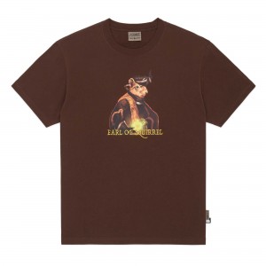 Brown Teddy Fresh TF x Magic: The Gathering Earl Of Squirrel Tee | 9380ZURFV