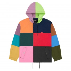 Multi Teddy Fresh Colorplay Hooded Jacket | 1735KANQI