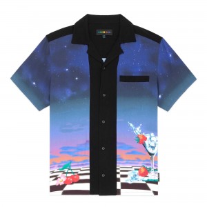 Multi Teddy Fresh Dreamscape Shirt | 4362PNCAD