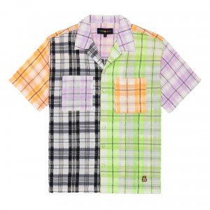 Multi Teddy Fresh Neon Panel Shirt | 2430BDMEF