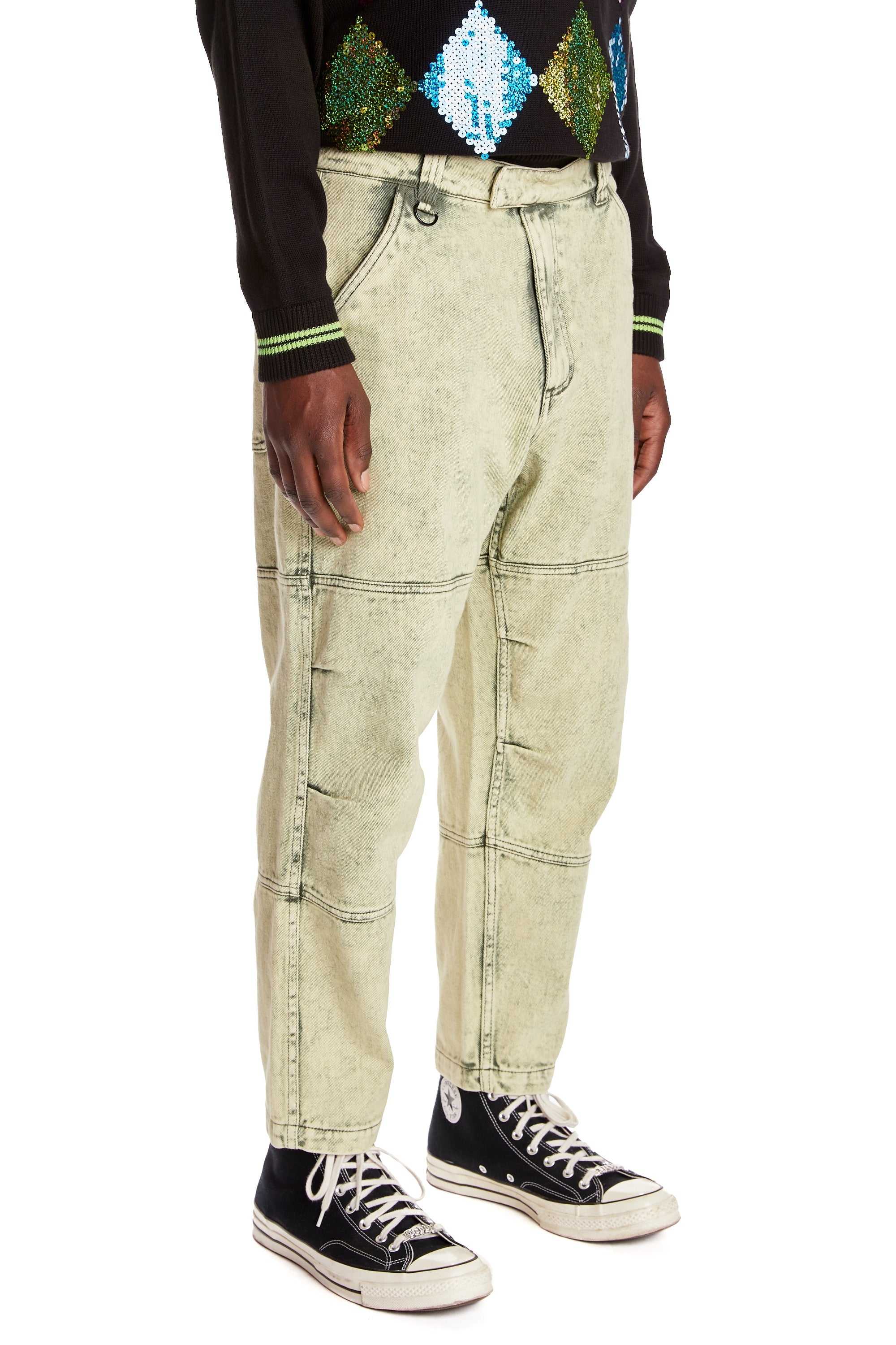 Army Teddy Fresh Washed Twill Pants | 4761WRGHP