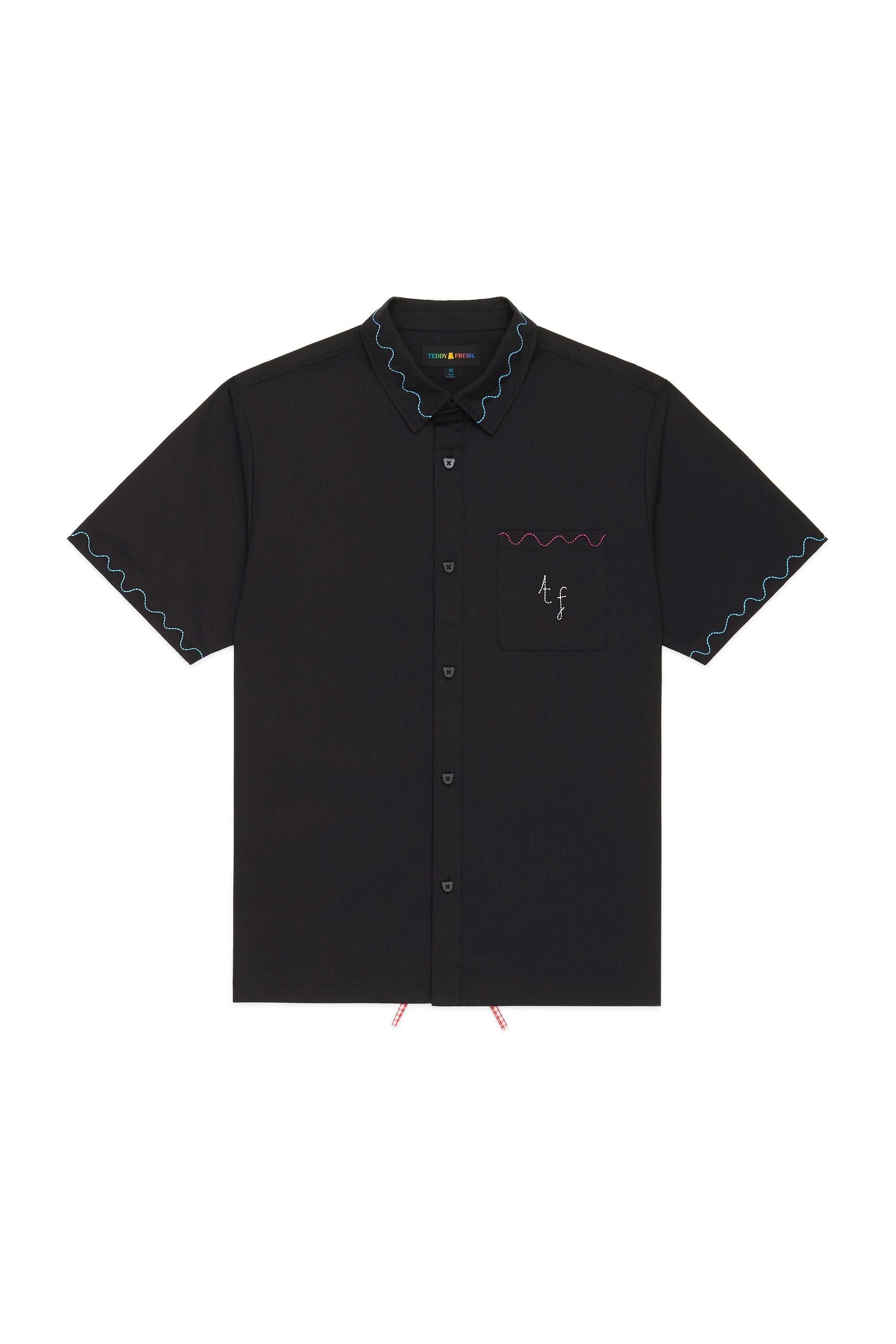 Black Teddy Fresh Bouquet Shirt | 3216ODXZL