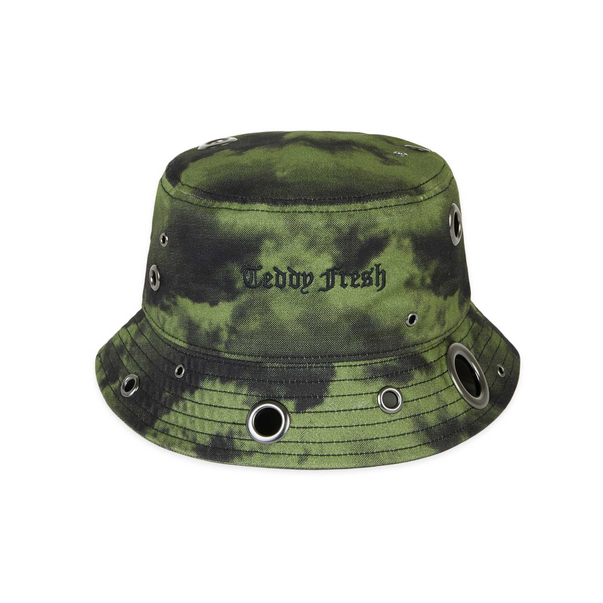 Black Teddy Fresh Eyelets Bucket Hat | 8451SEQOD