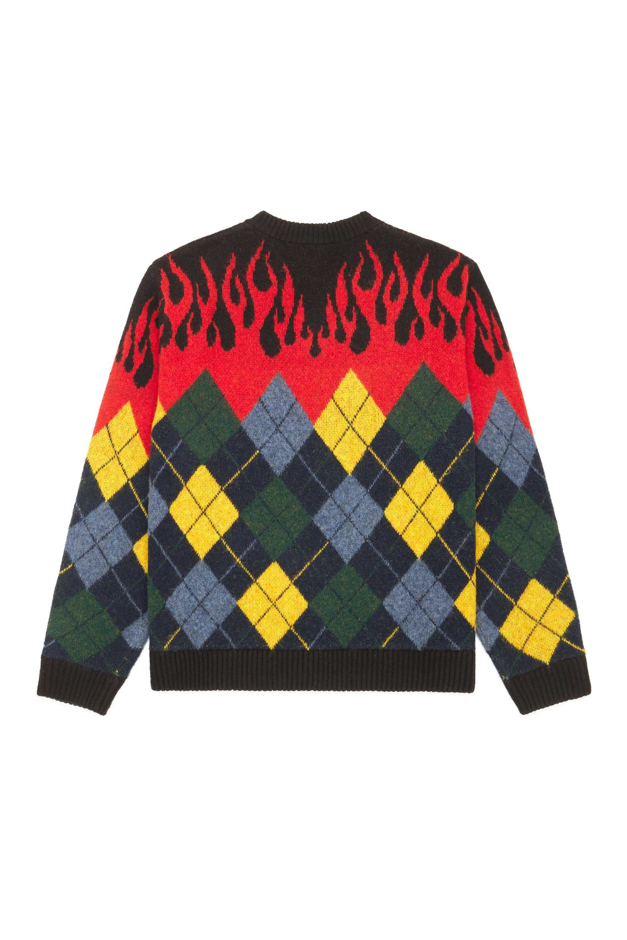 Black Teddy Fresh In Flames Sweater | 0256VSEDG