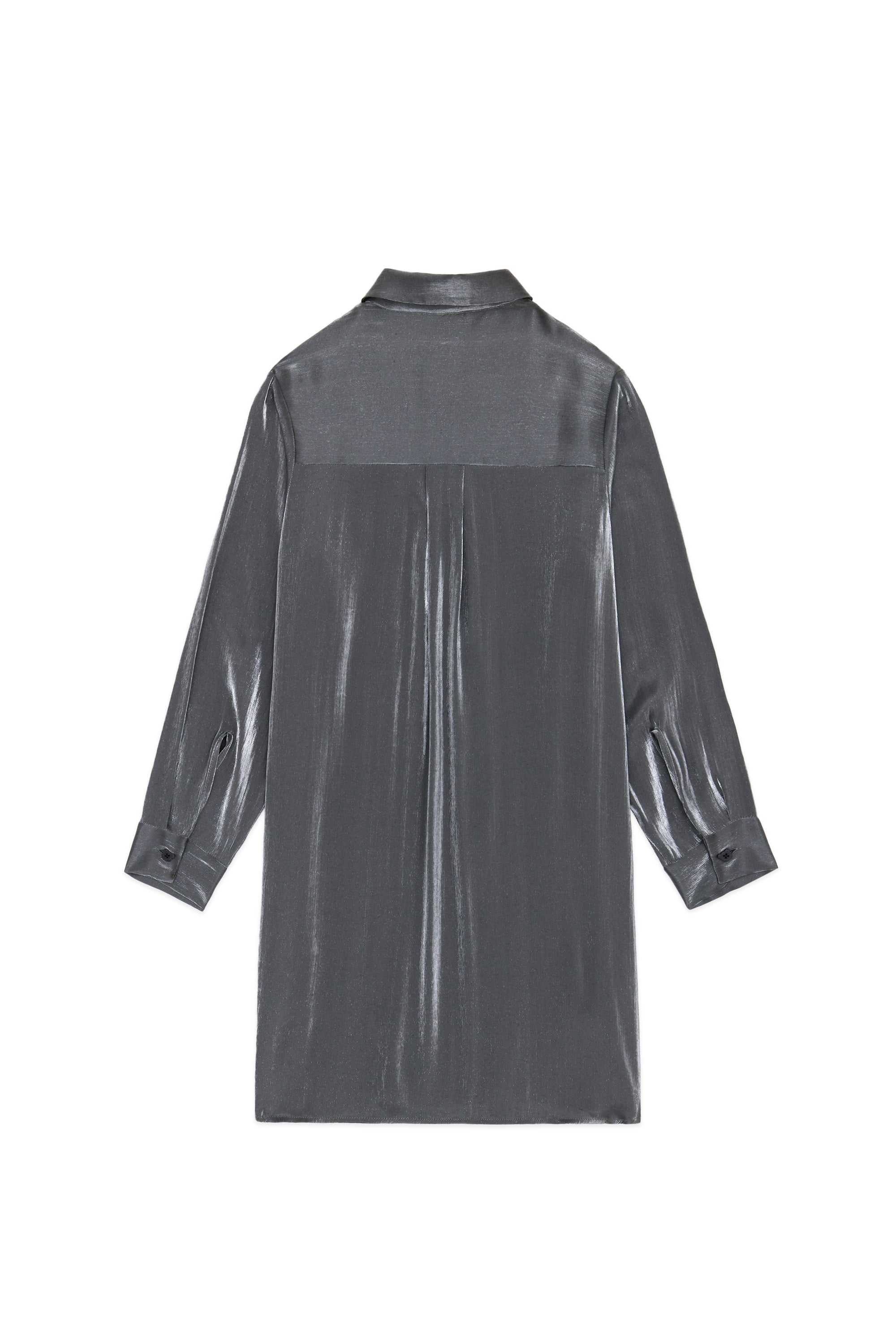 Black Teddy Fresh Iridescent Shirt Dress | 4602DNIEJ