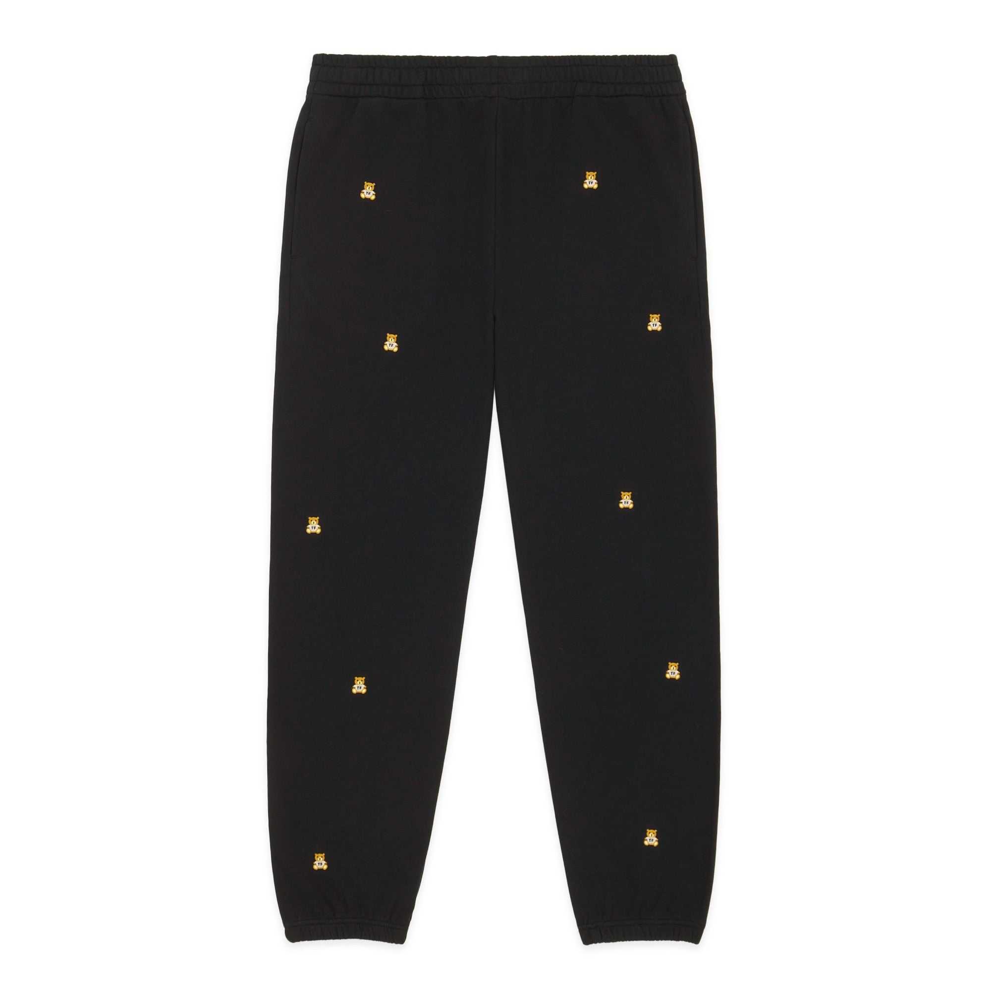 Black Teddy Fresh Many Bears Sweatpants | 7584MQWLO