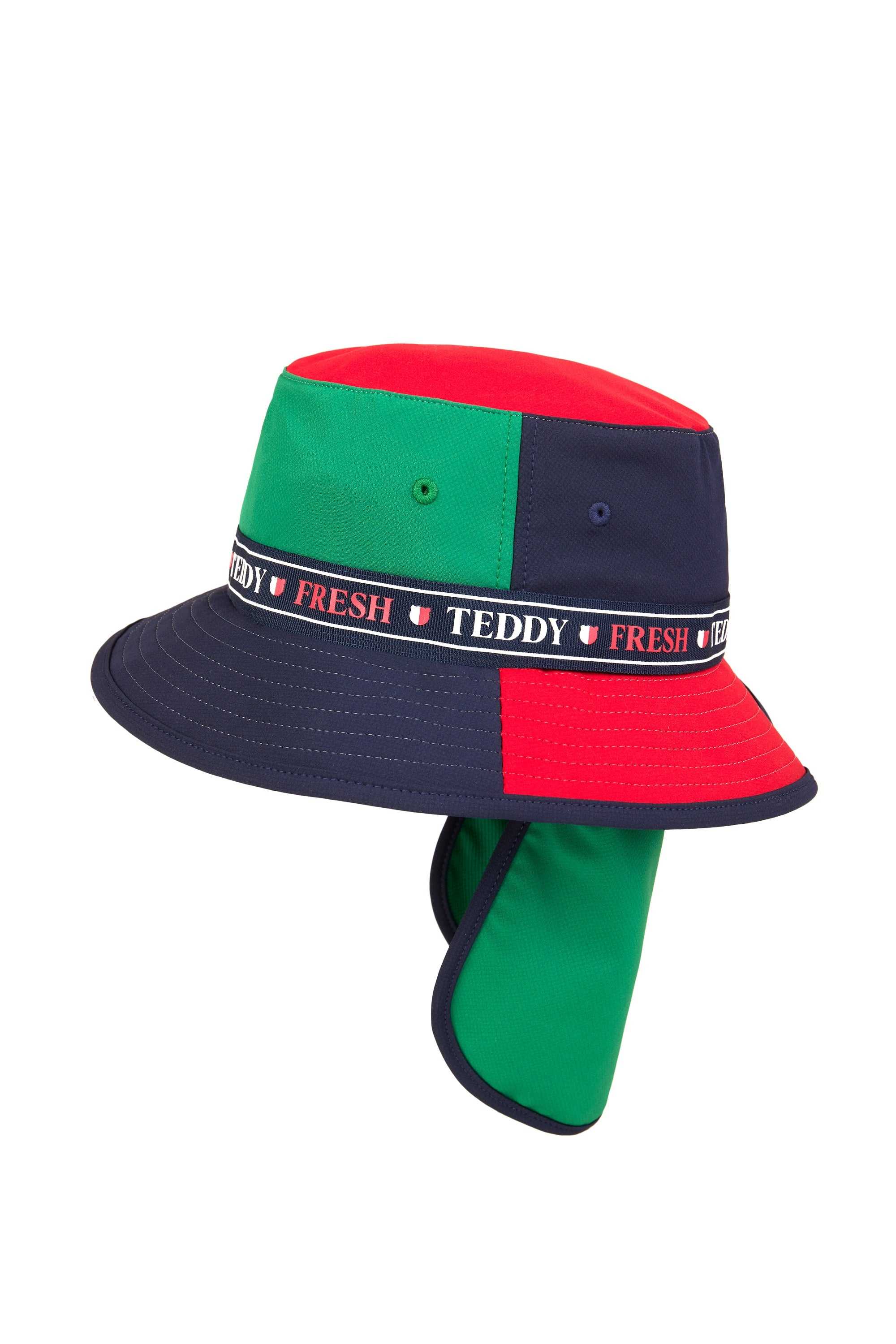 Black Teddy Fresh Shade Nylon Bucket Hat | 4158MDOFS