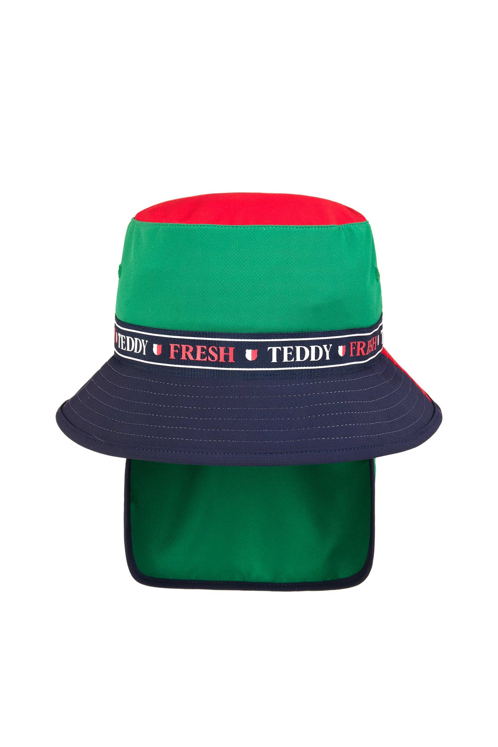 Black Teddy Fresh Shade Nylon Bucket Hat | 4158MDOFS