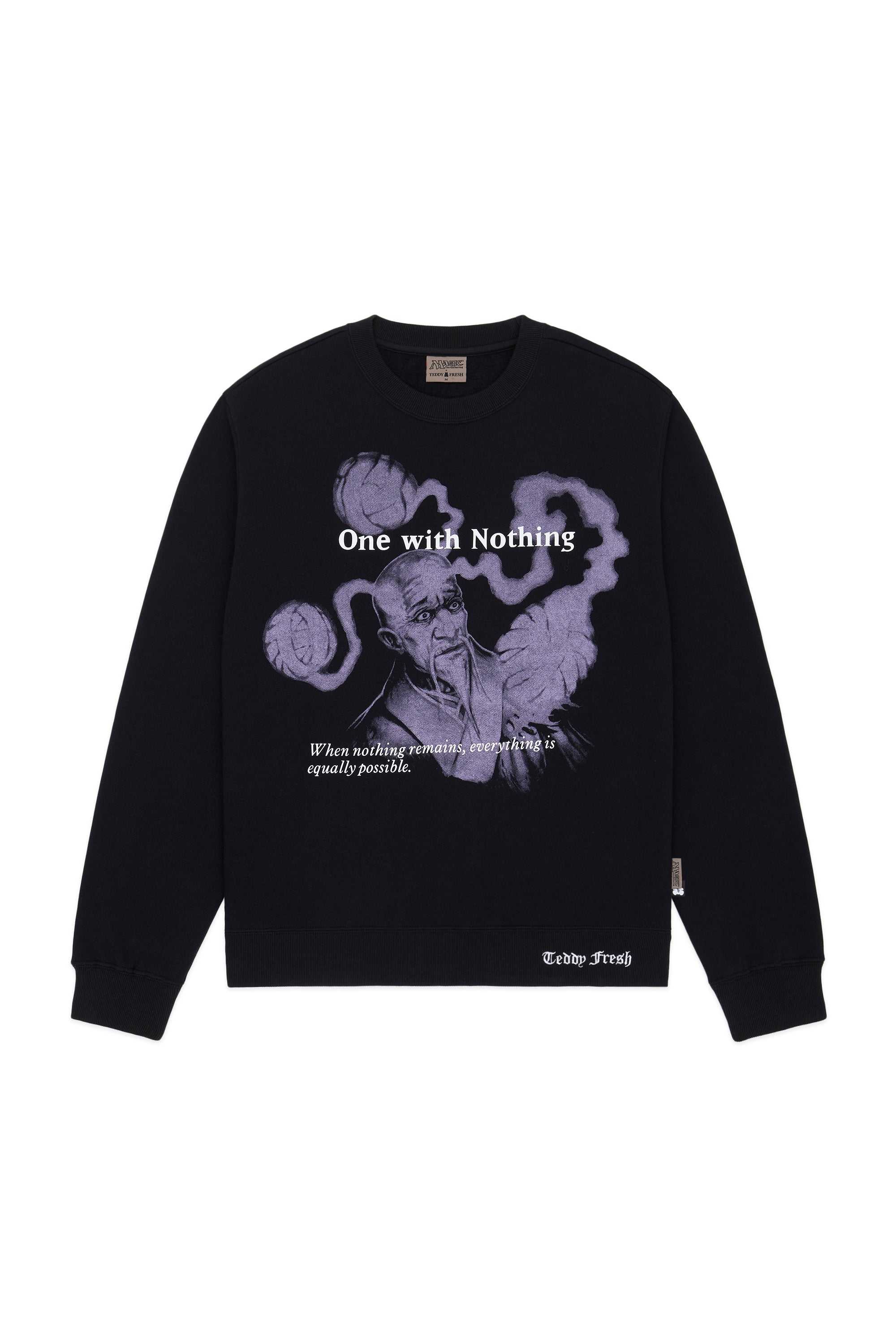 Black Teddy Fresh TF x Magic: The Gathering One With Nothing Sweatshirt | 5493CEVSL