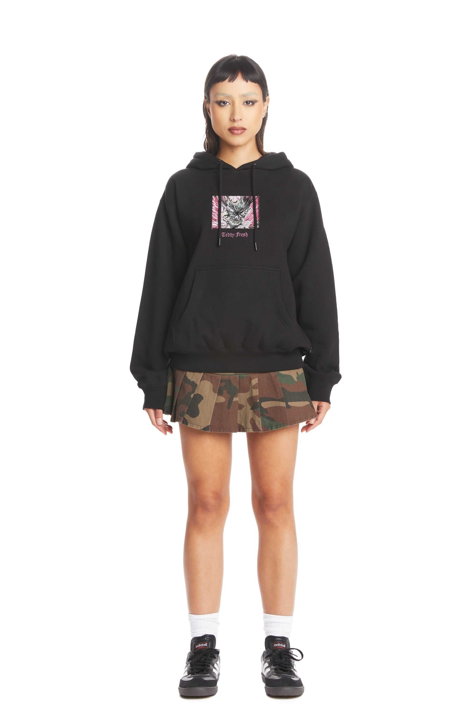 Black Teddy Fresh TF x Magic: The Gathering Blightning Hoodie | 7103QCEPT