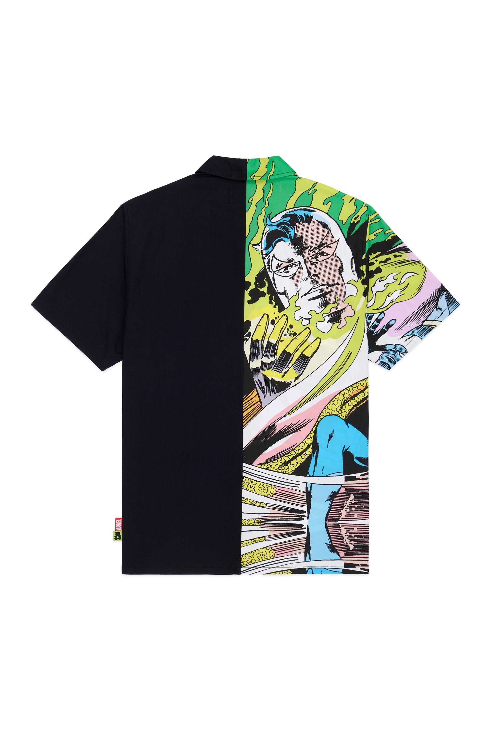 Black Teddy Fresh TF x Marvel Dr. Strange Zip Shirt | 5648DHRUG