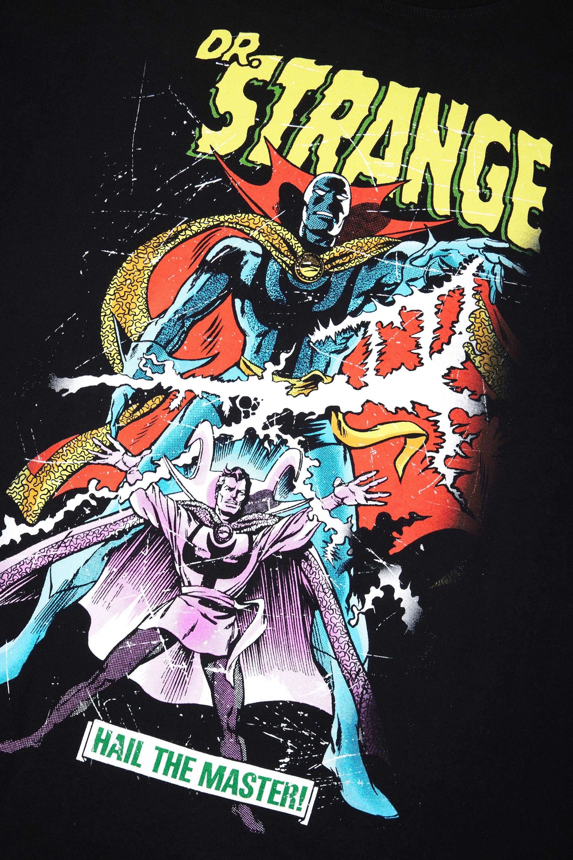 Black Teddy Fresh TF x Marvel Dr. Strange Tee | 1269DHLYB