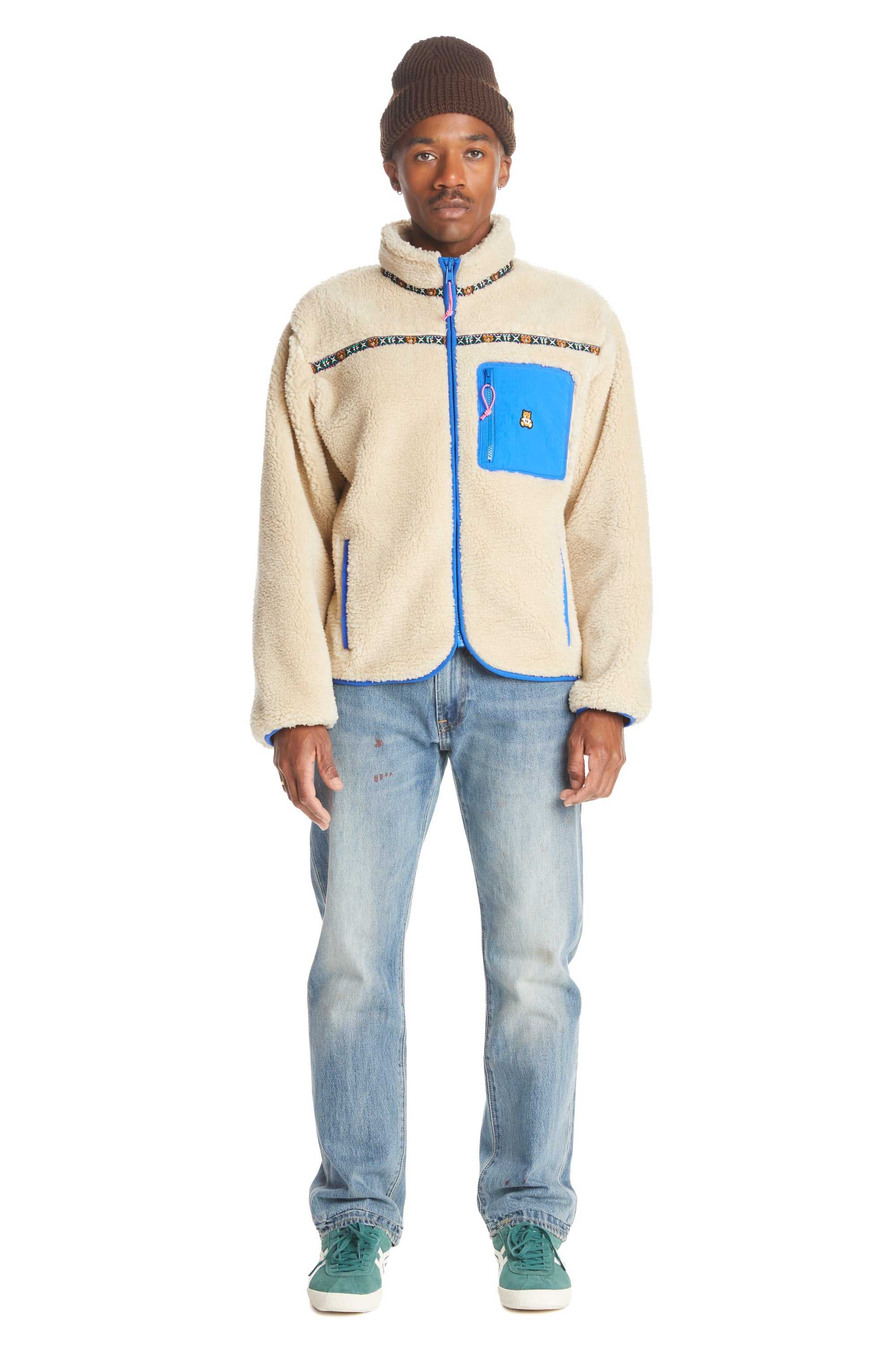 Black Teddy Fresh Techy Sherpa Jacket | 7409DGIPQ