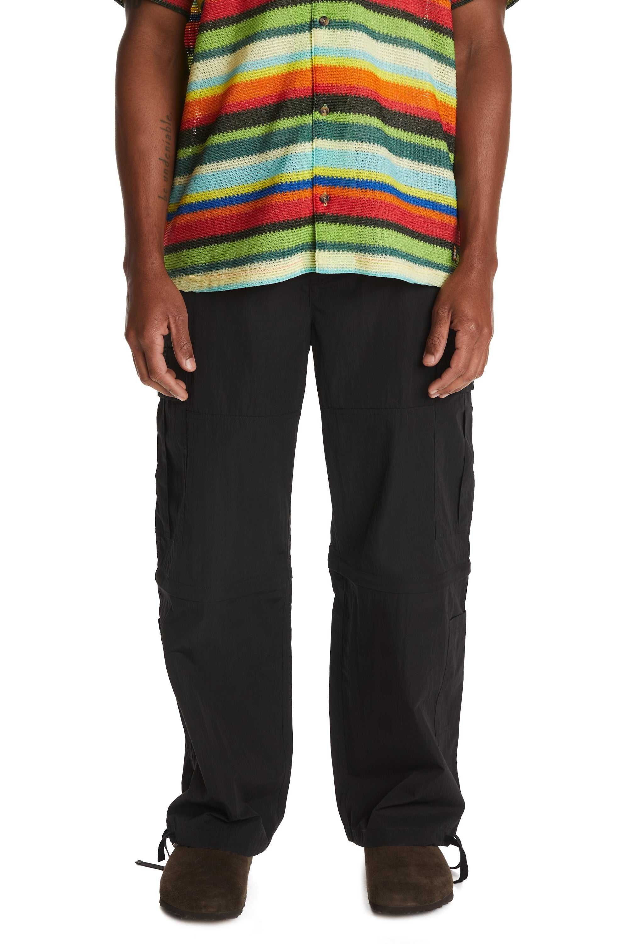 Black Teddy Fresh Zip Away Cargo Pants | 5816BCUGX