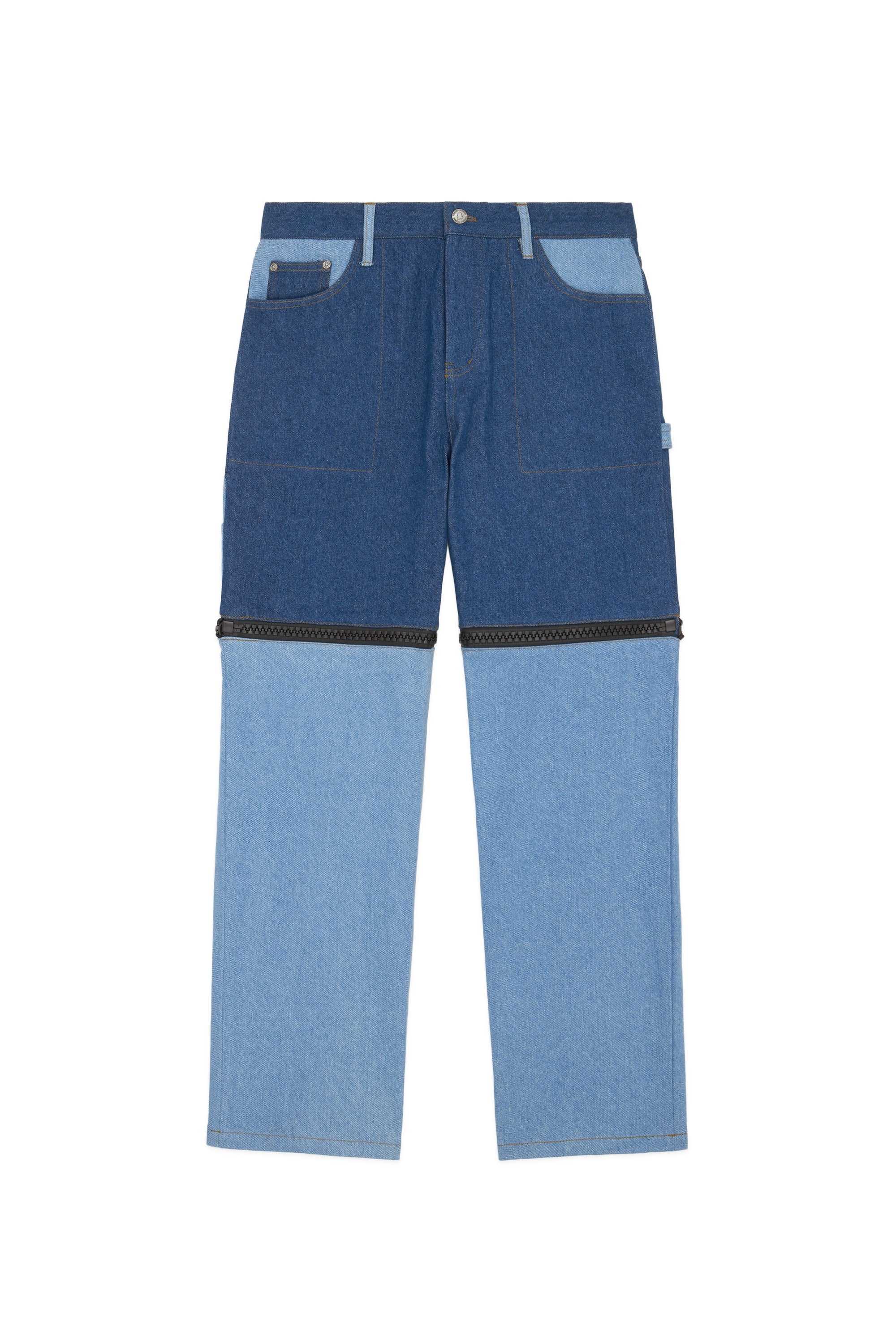 Blue Teddy Fresh Zip Off Denim Pants | 7928QOHFM