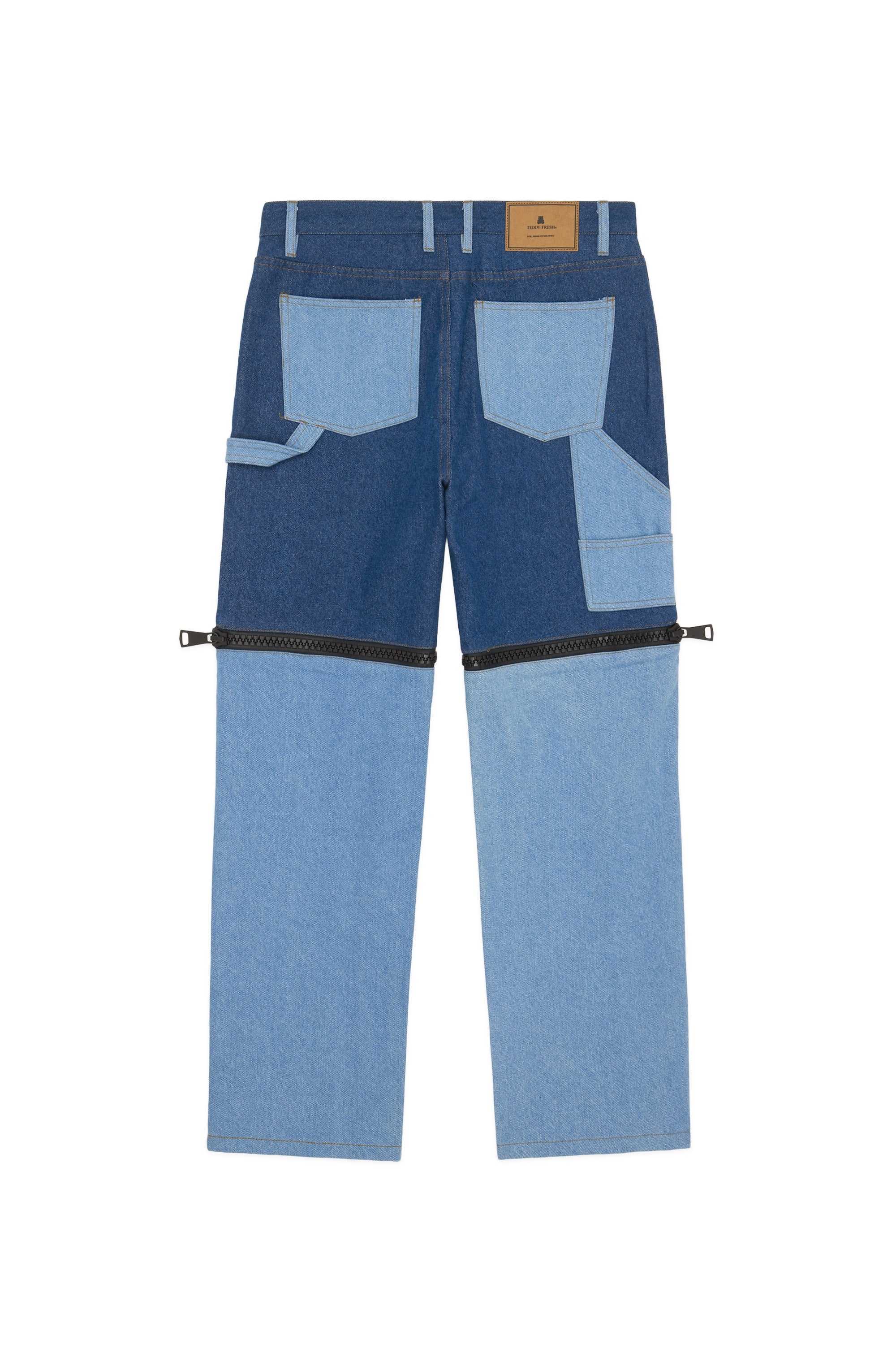 Blue Teddy Fresh Zip Off Denim Pants | 7928QOHFM