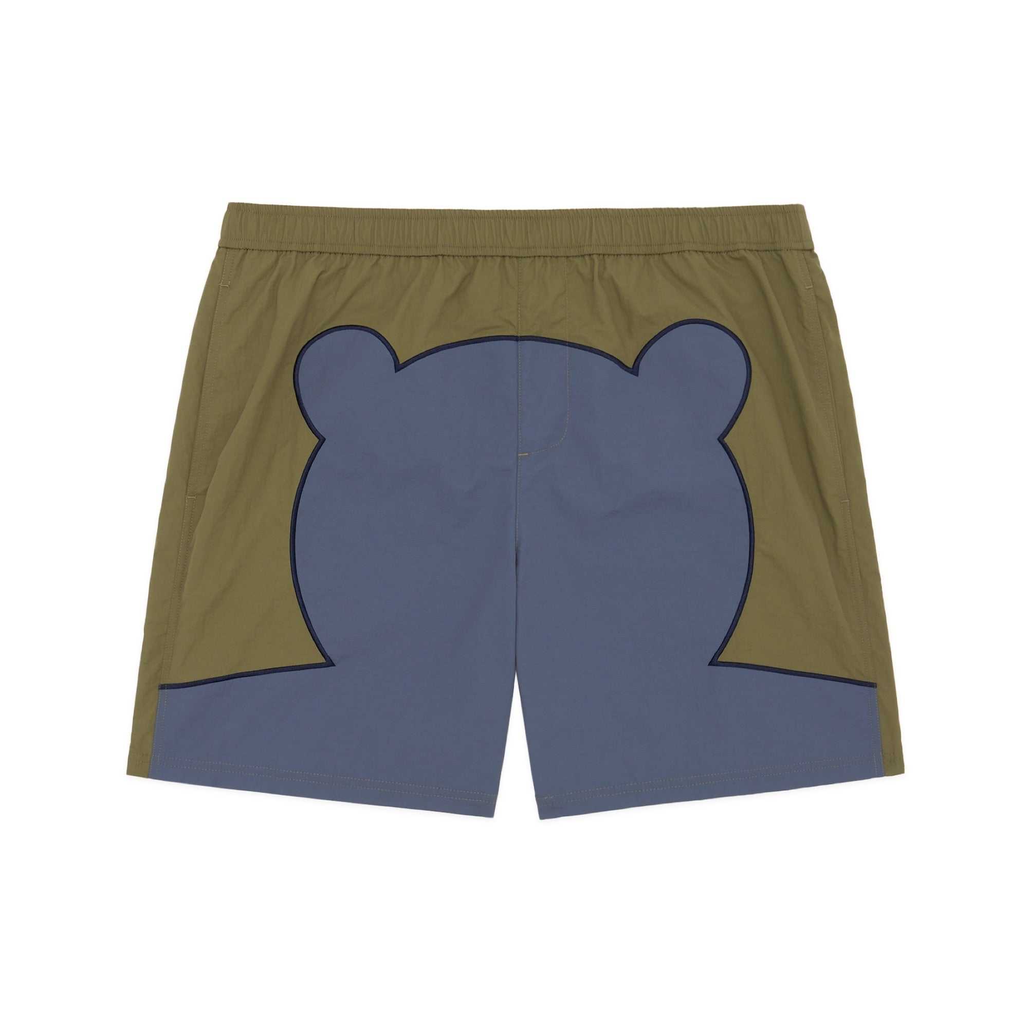 Brick Red Teddy Fresh Bear Silhouette Swim Shorts | 1458UEFIY