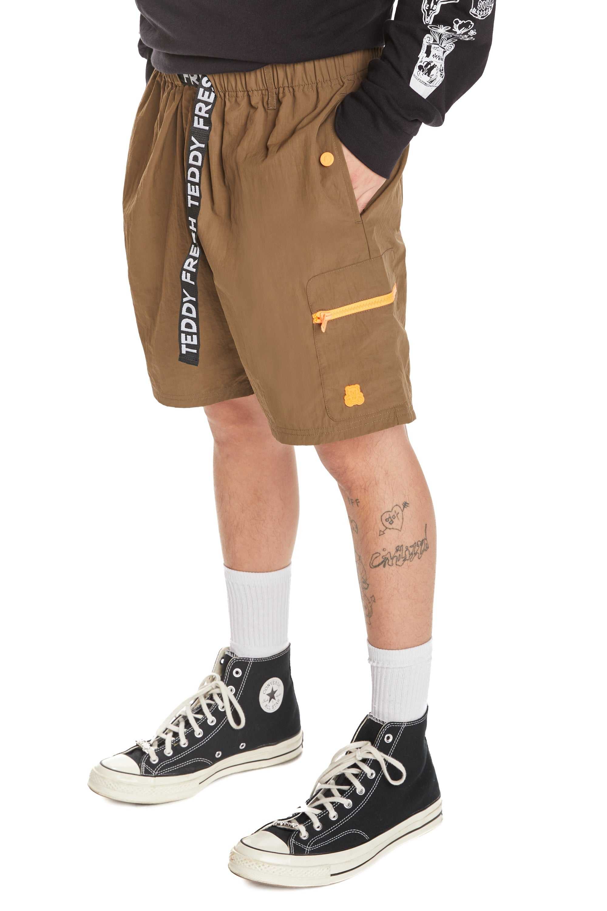 Brown Teddy Fresh Outdoor Shorts | 5804LCEDS