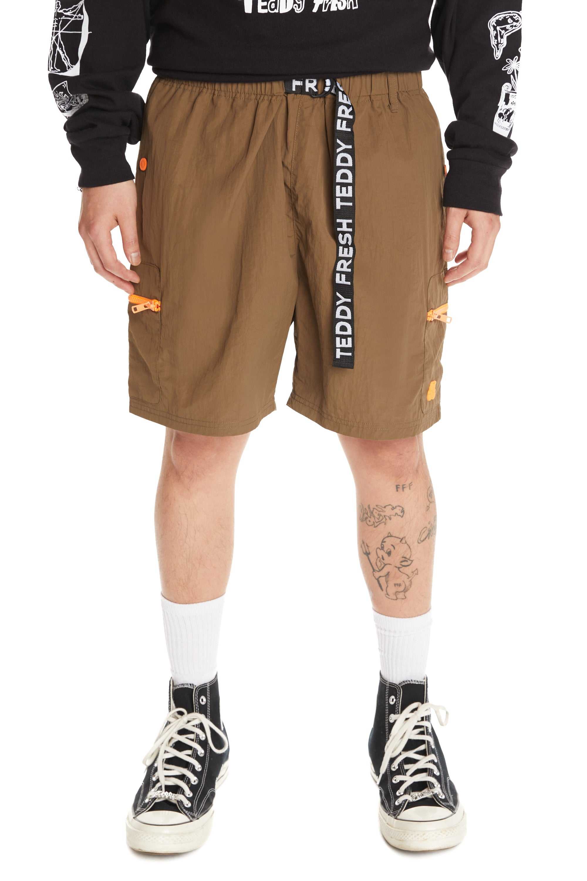 Brown Teddy Fresh Outdoor Shorts | 5804LCEDS