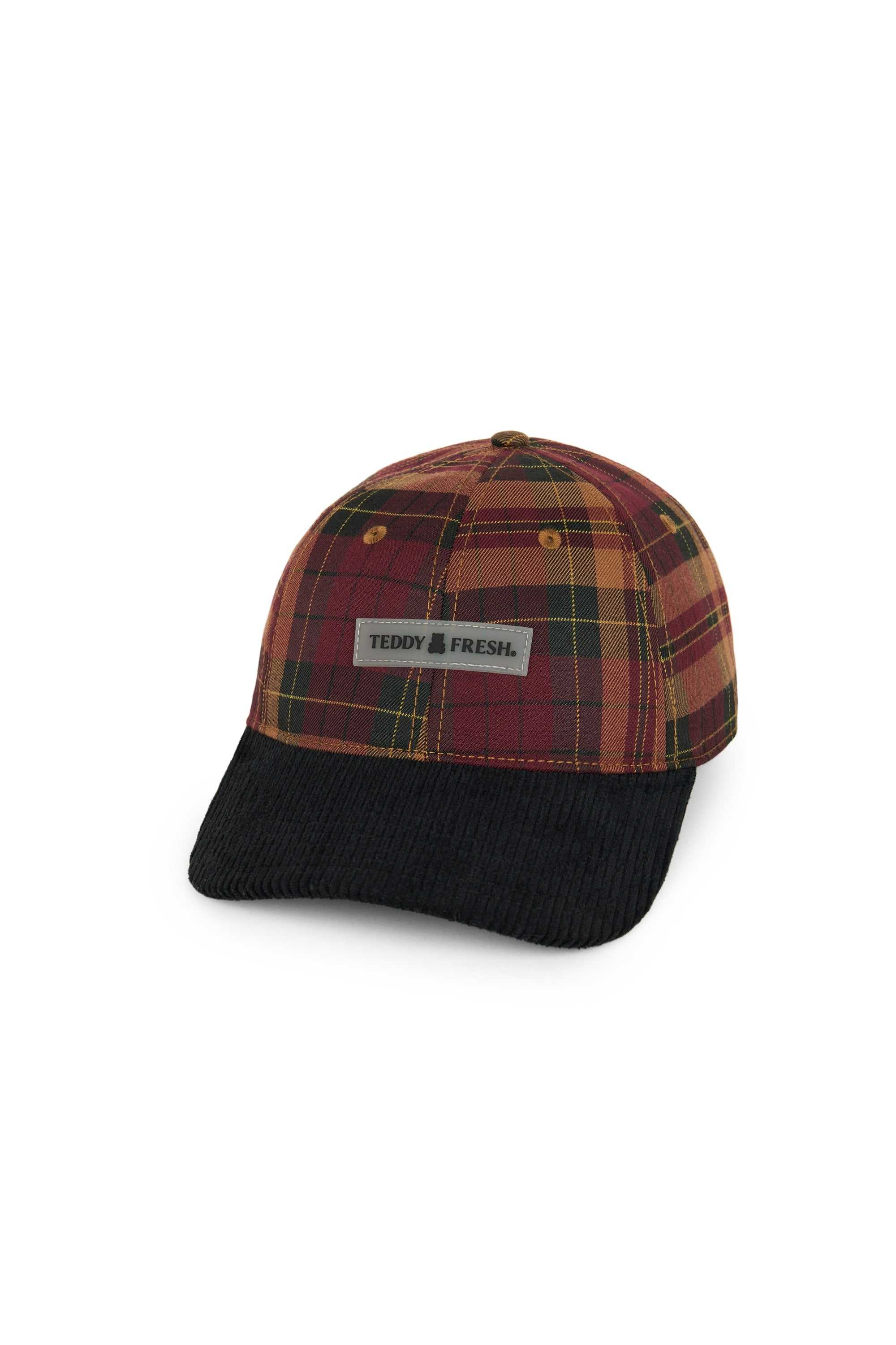 Brown Teddy Fresh Plaid Dad Hat | 2410XBTCA