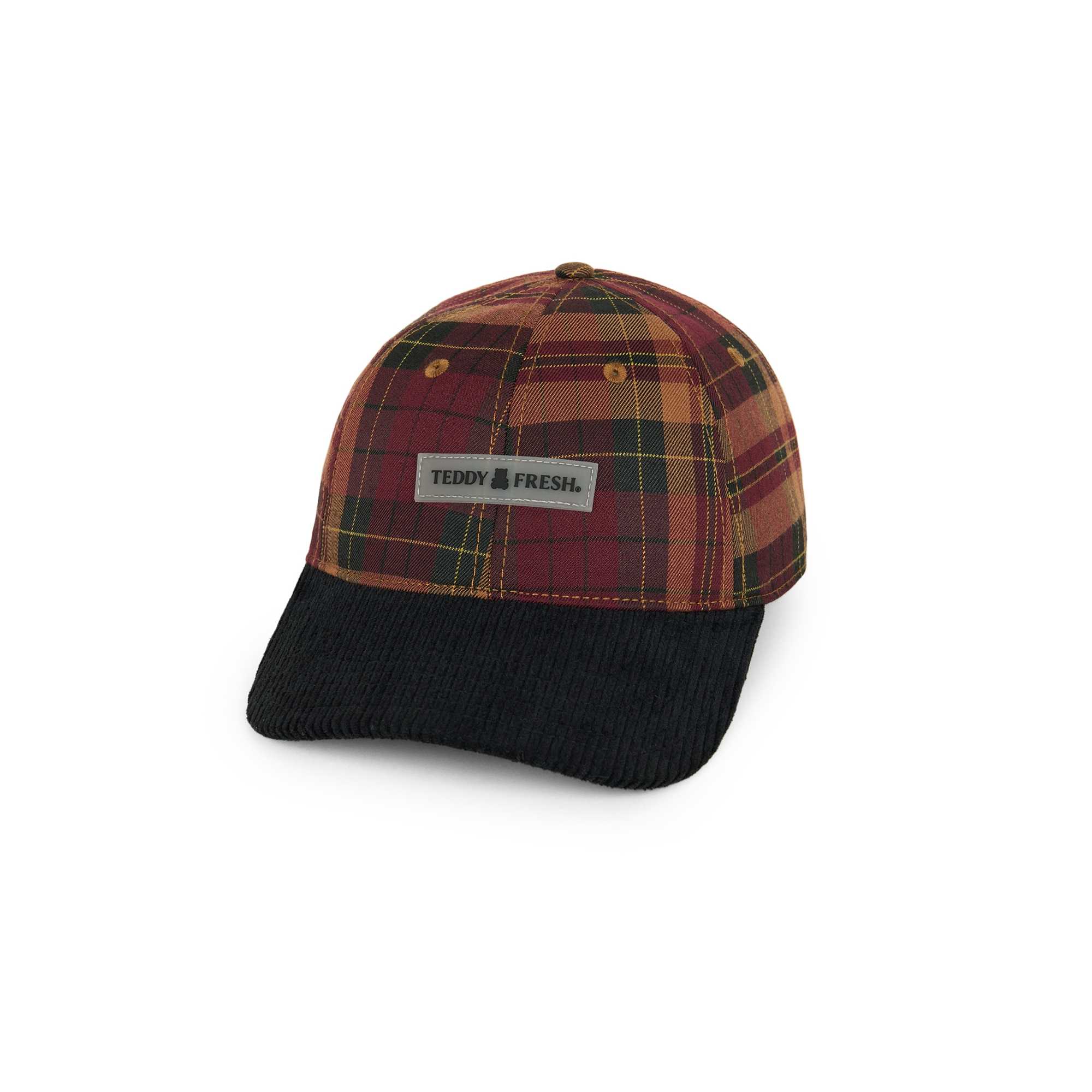 Brown Teddy Fresh Plaid Dad Hat | 2410XBTCA