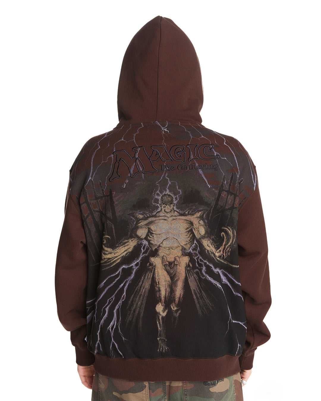 Brown Teddy Fresh TF x Magic: The Gathering Soulless One Hoodie | 0951CSPRD