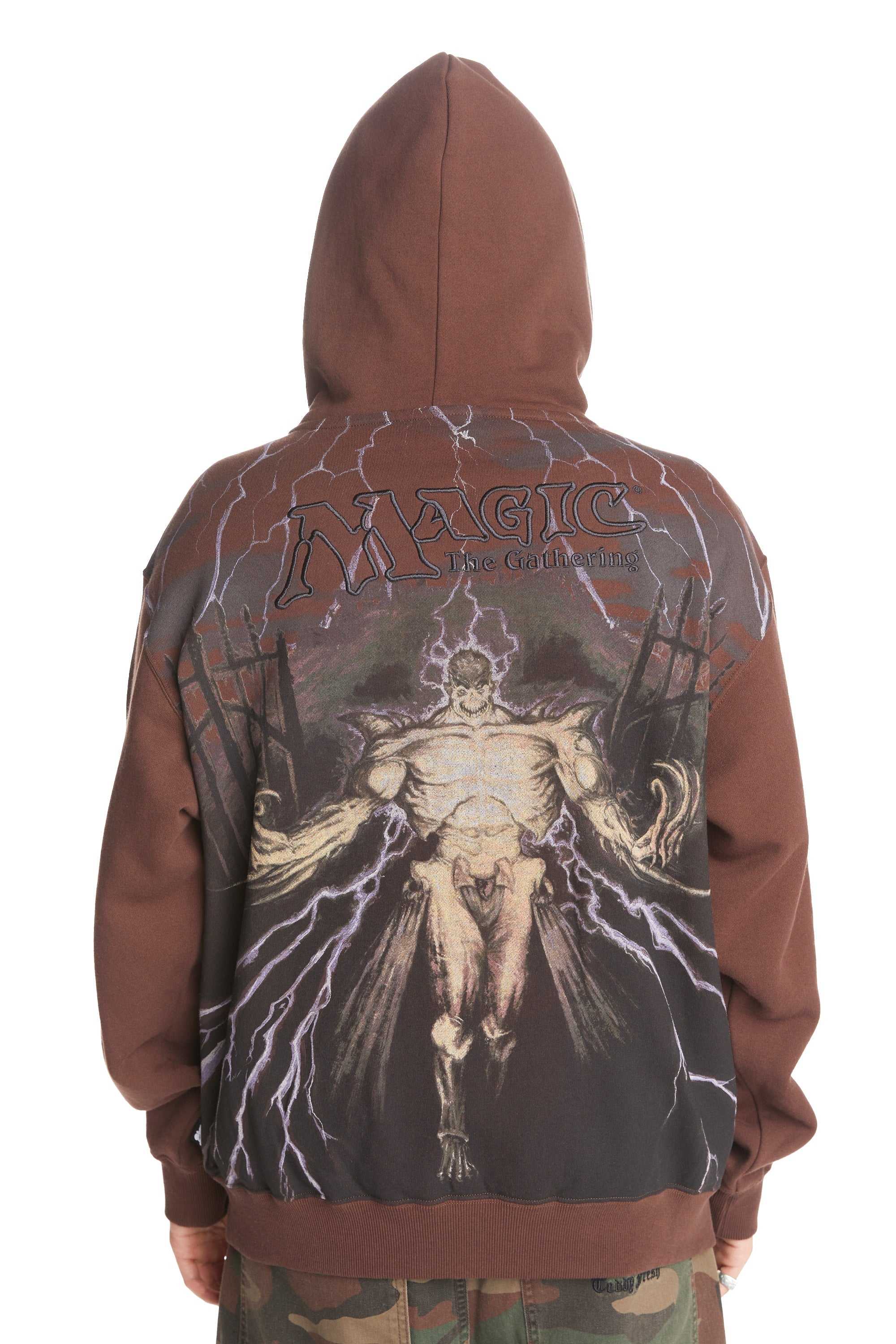 Brown Teddy Fresh TF x Magic: The Gathering Soulless One Hoodie | 0951CSPRD