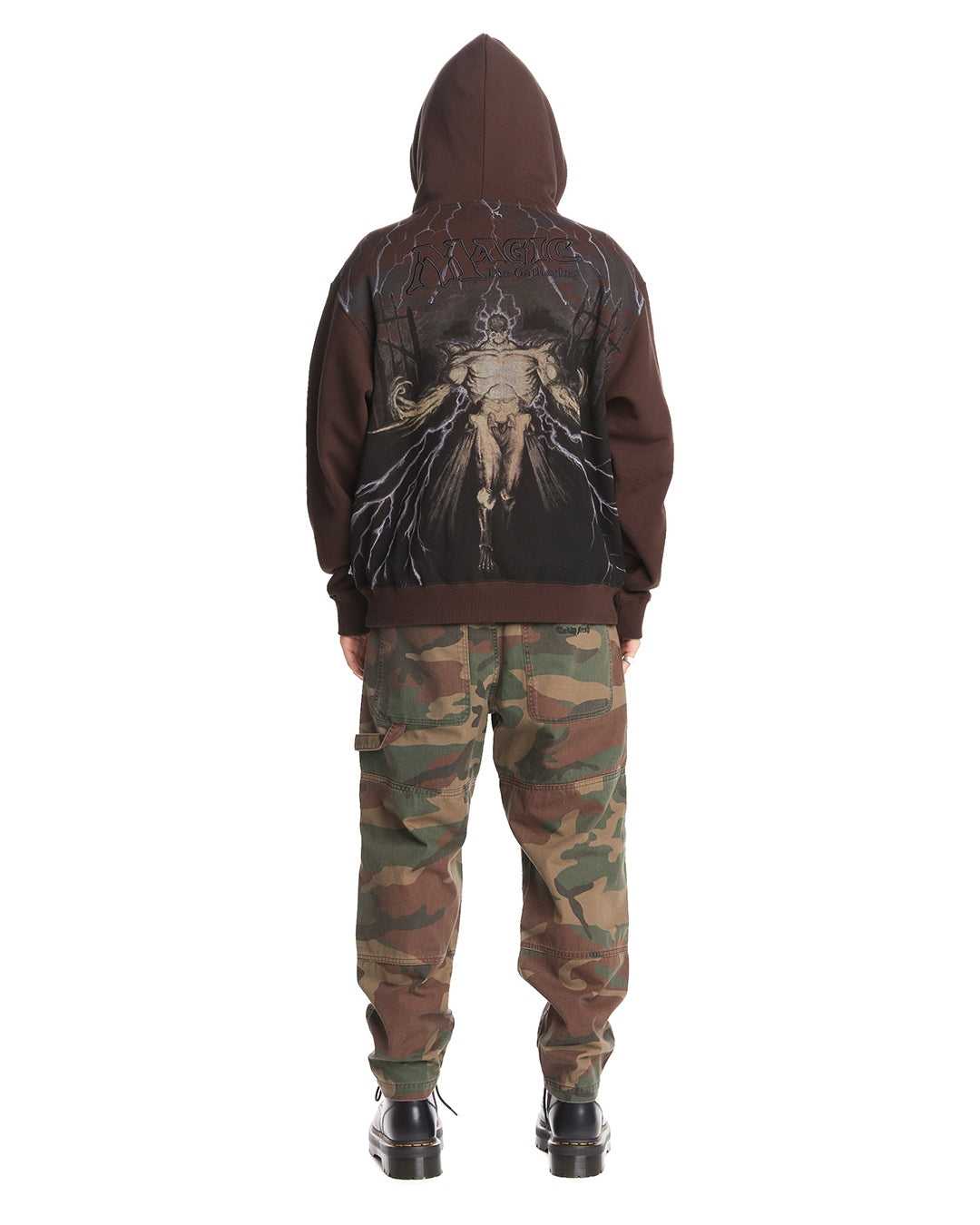 Brown Teddy Fresh TF x Magic: The Gathering Soulless One Hoodie | 0951CSPRD