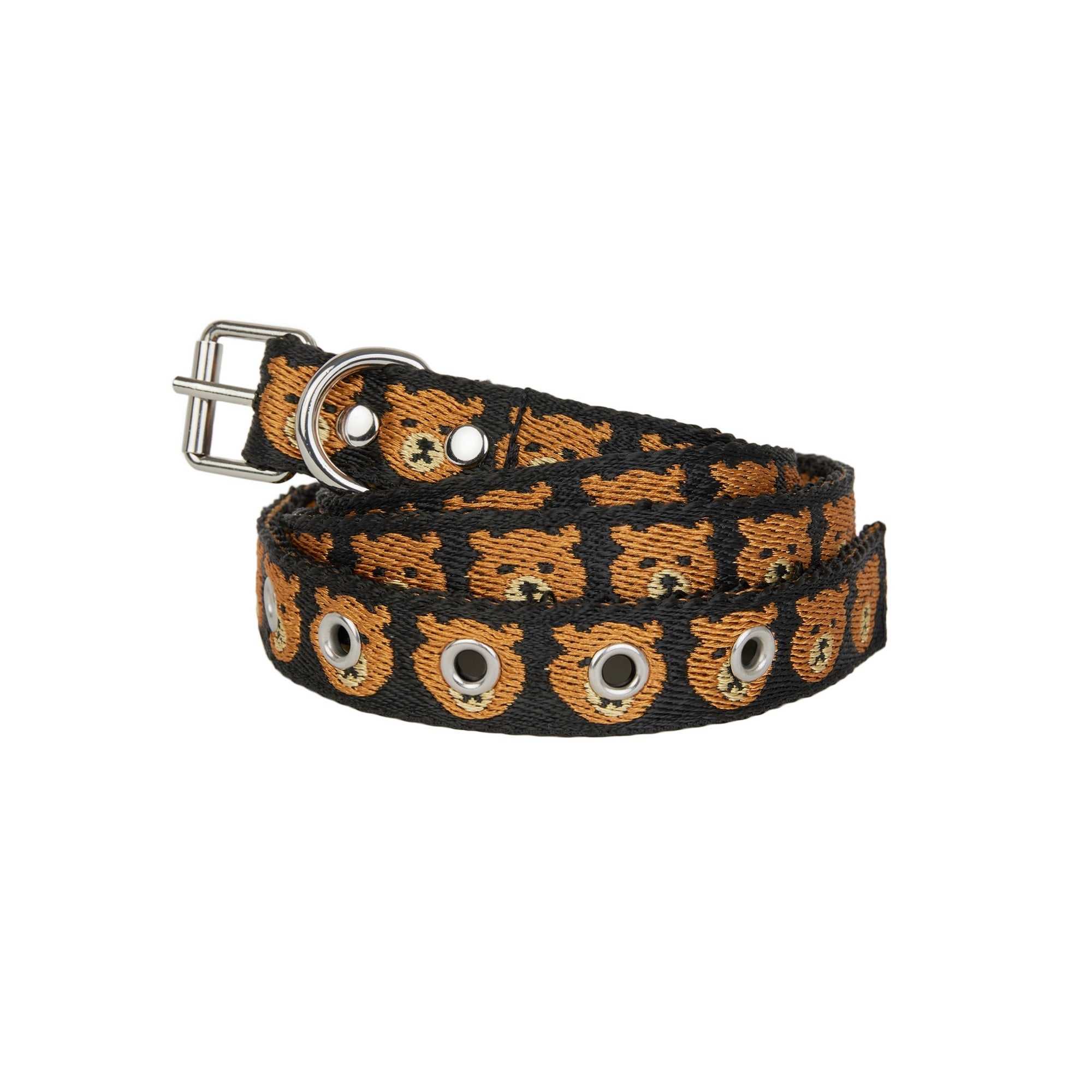 Brown Teddy Fresh Woven Bear Tape Belt | 1735FXMOP