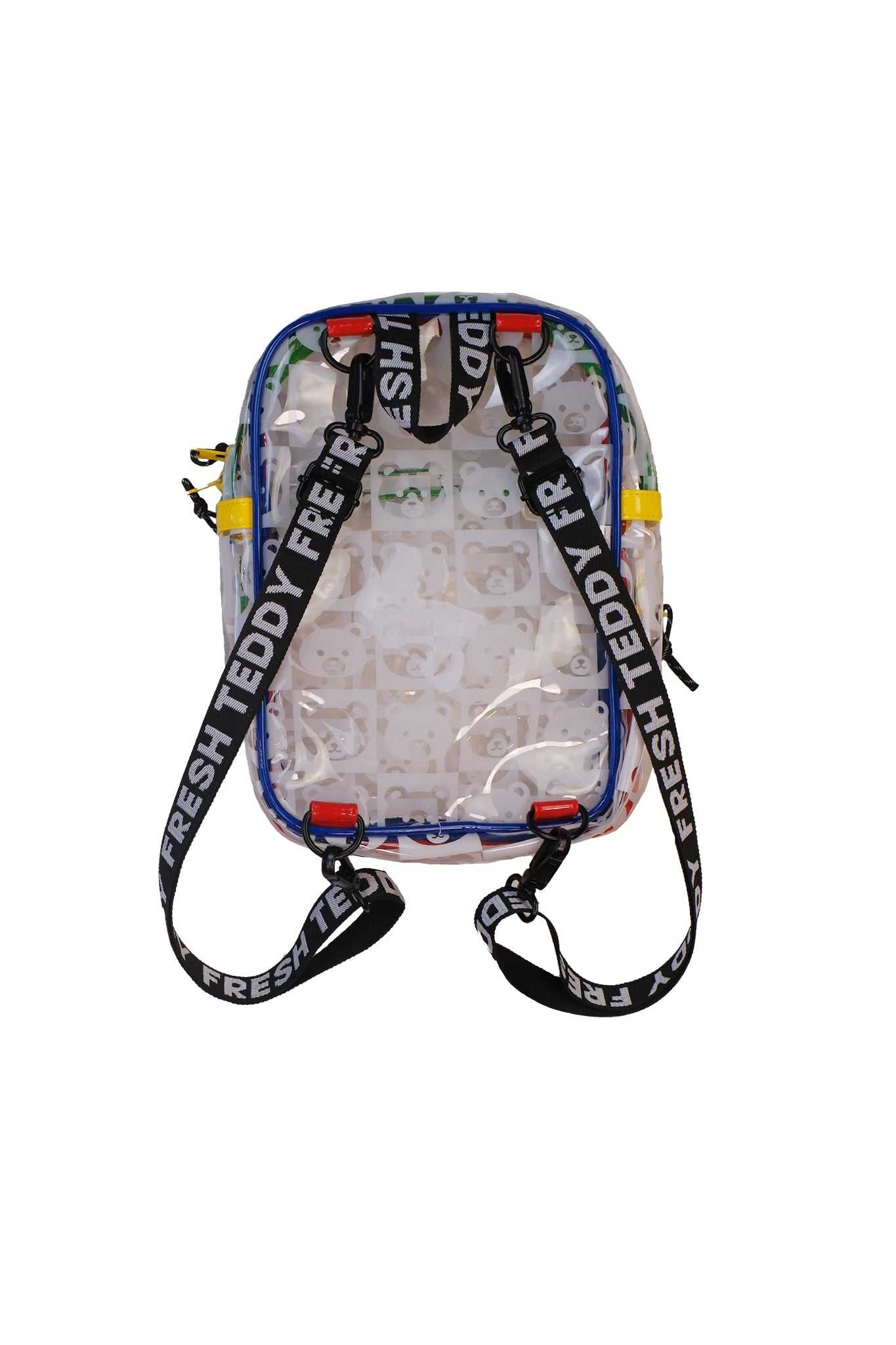 Clear Teddy Fresh Bear Check Clear Backpack | 1540BGSLD