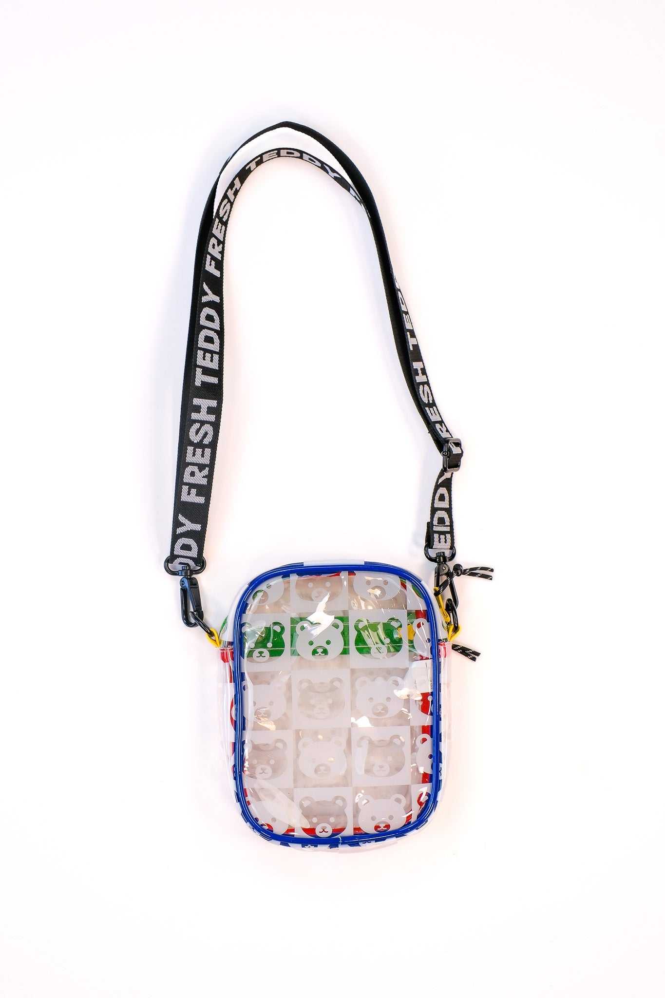 Clear Teddy Fresh Bear Check Clear Bag | 9245OVFKD