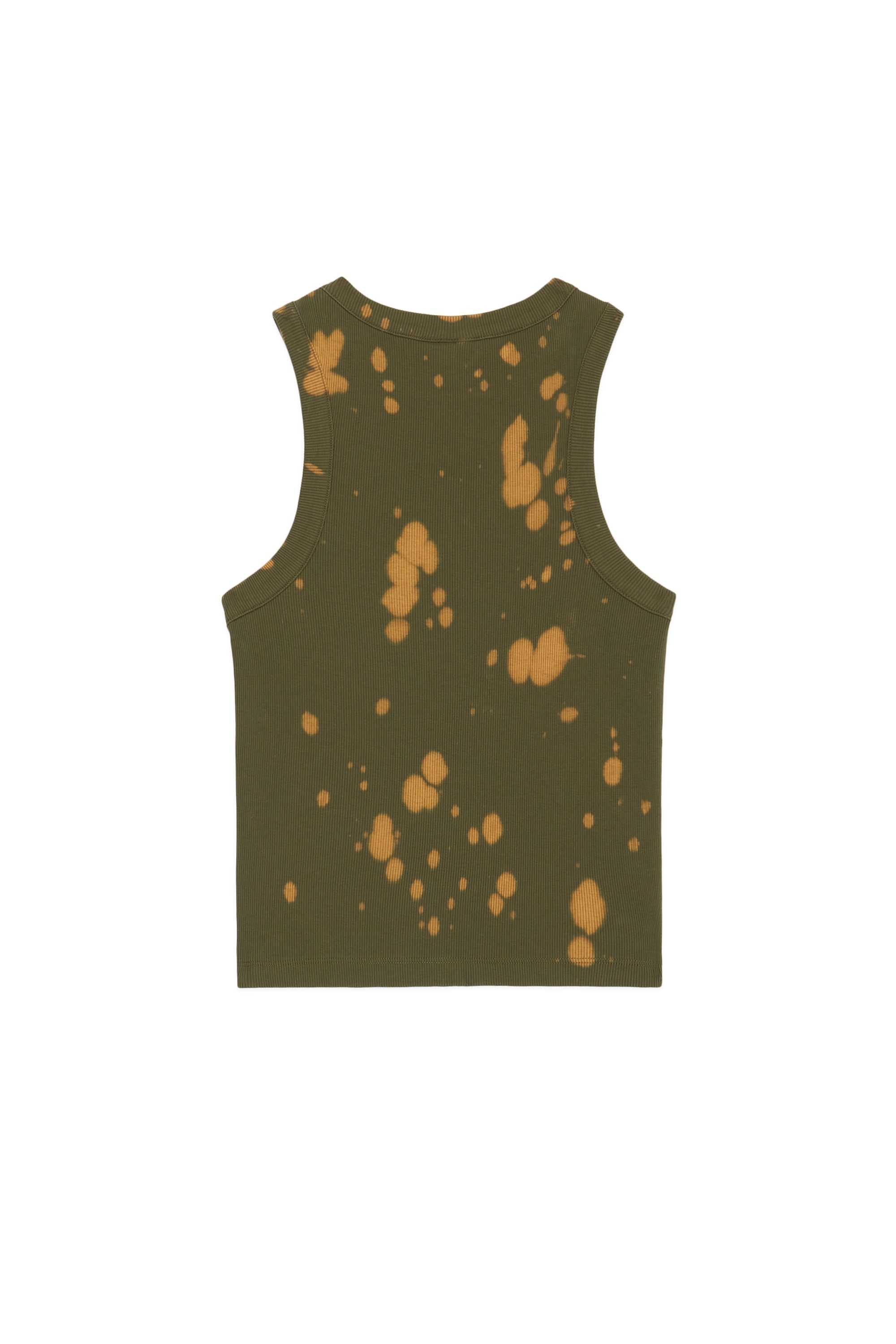 Green Teddy Fresh Bleach Bear Tank Top | 6274PTELQ