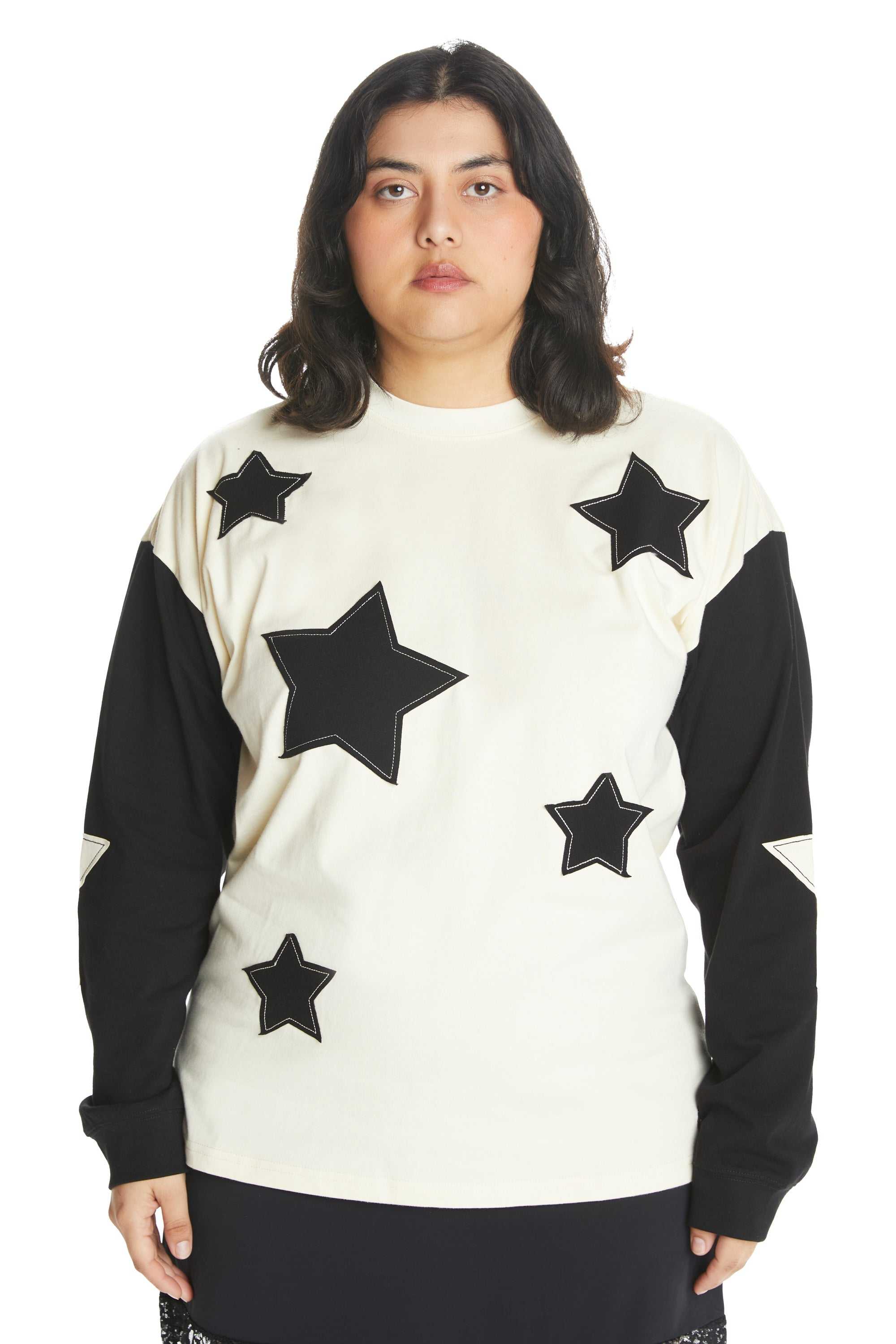 Green Teddy Fresh Patched Star Tee | 5169CZMEW