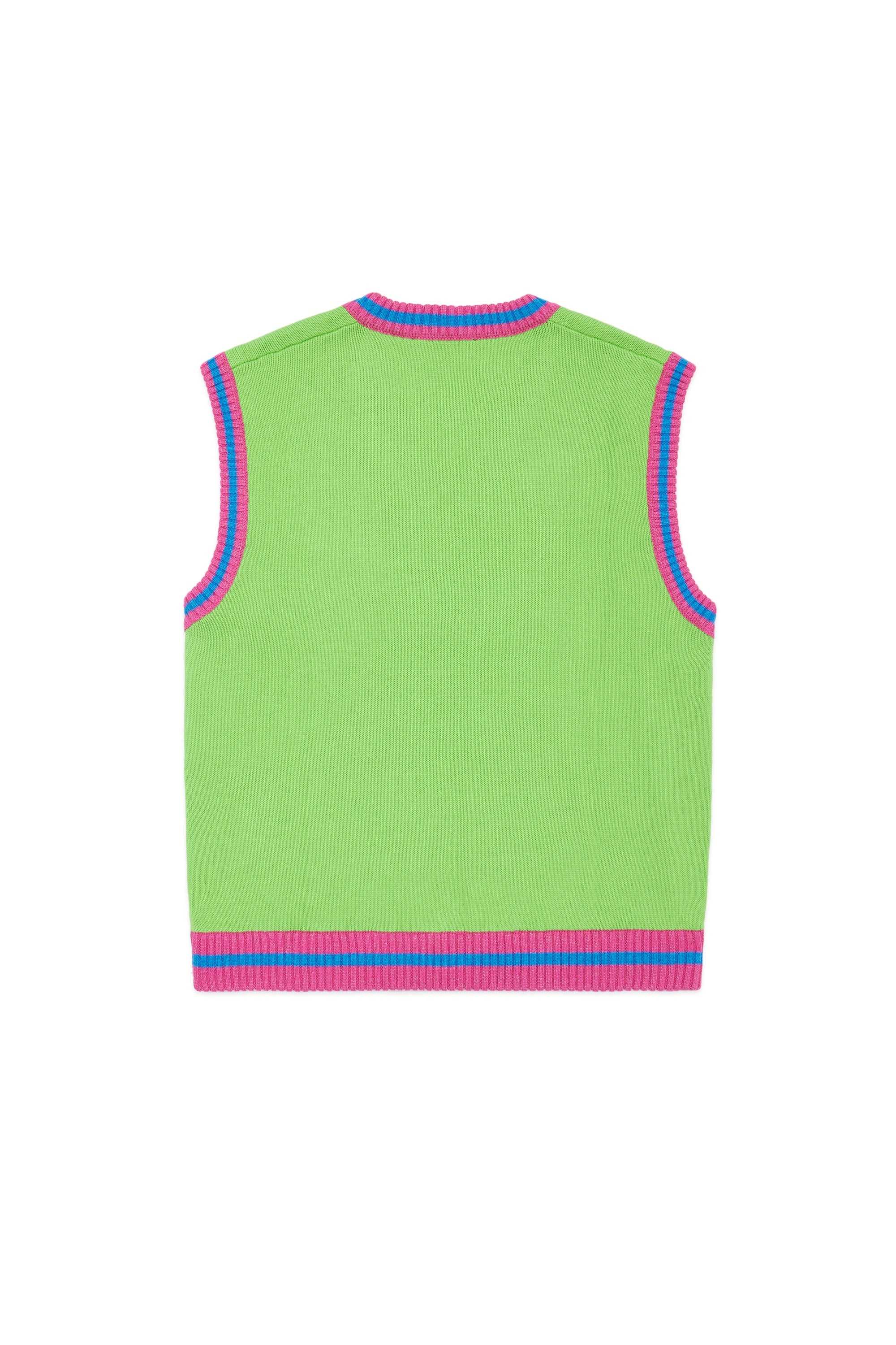 Green Teddy Fresh Ted Sweater Vest | 5894JHBWU