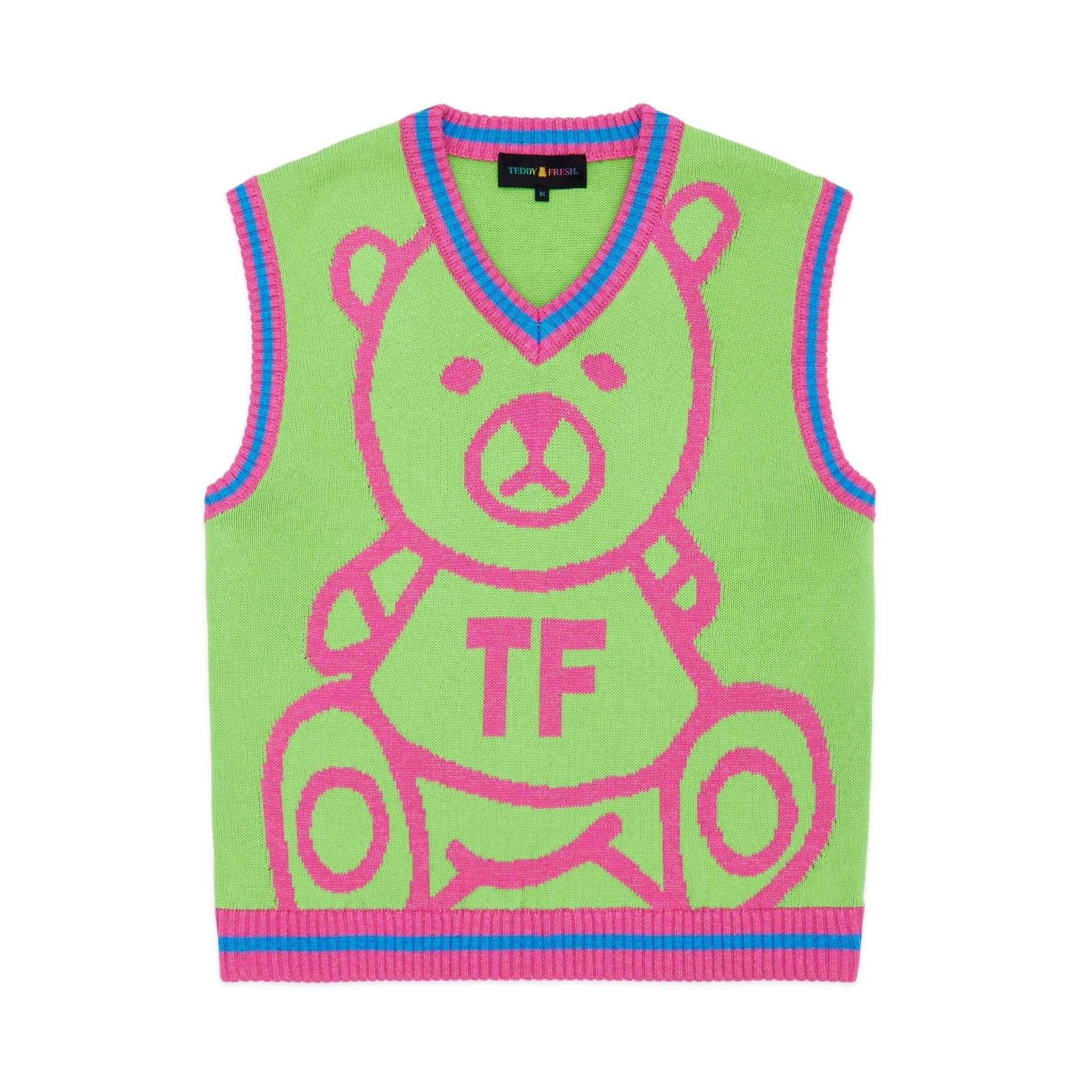 Green Teddy Fresh Ted Sweater Vest | 5894JHBWU