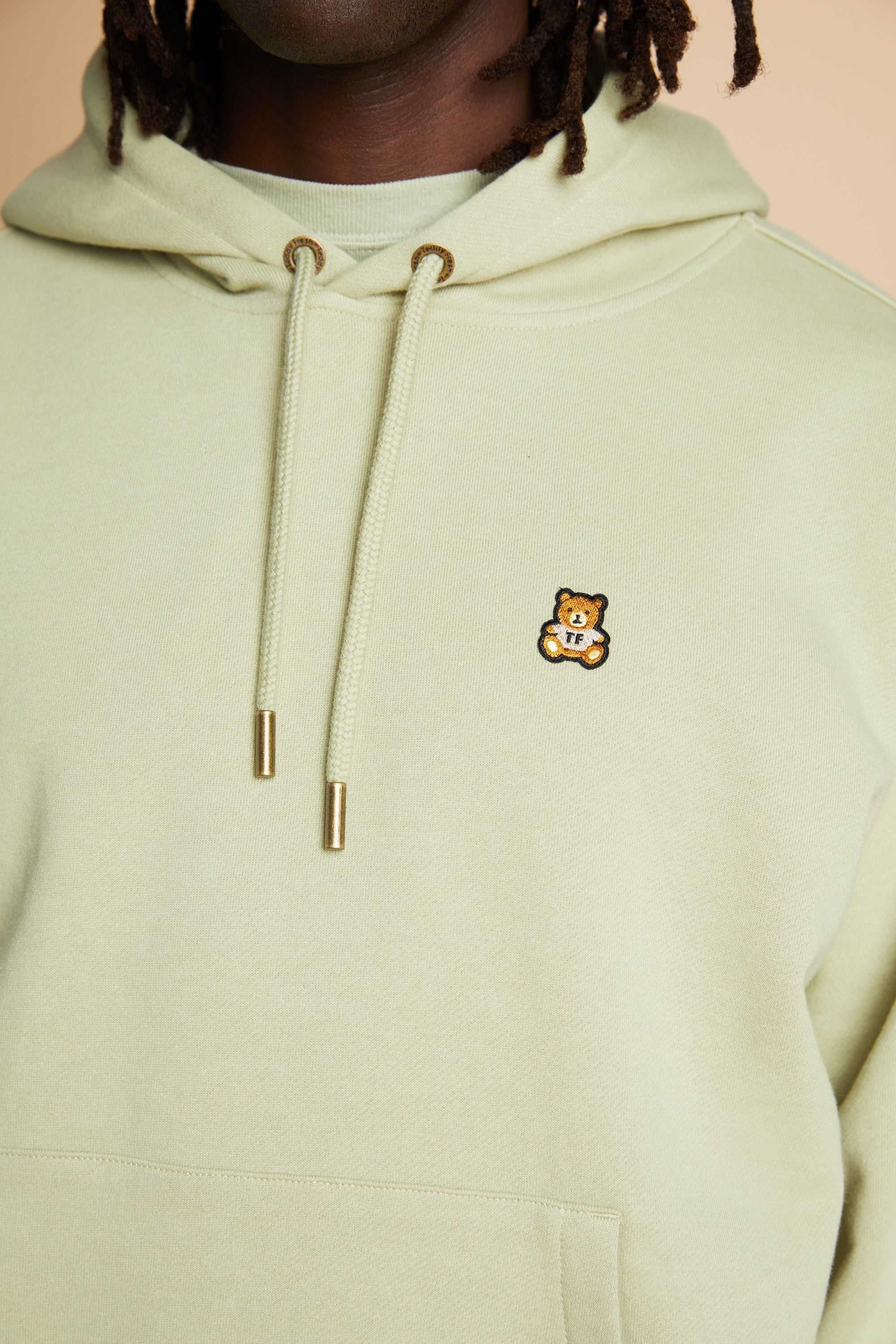 Grey Teddy Fresh Classic Hoodie | 1245WVHEY