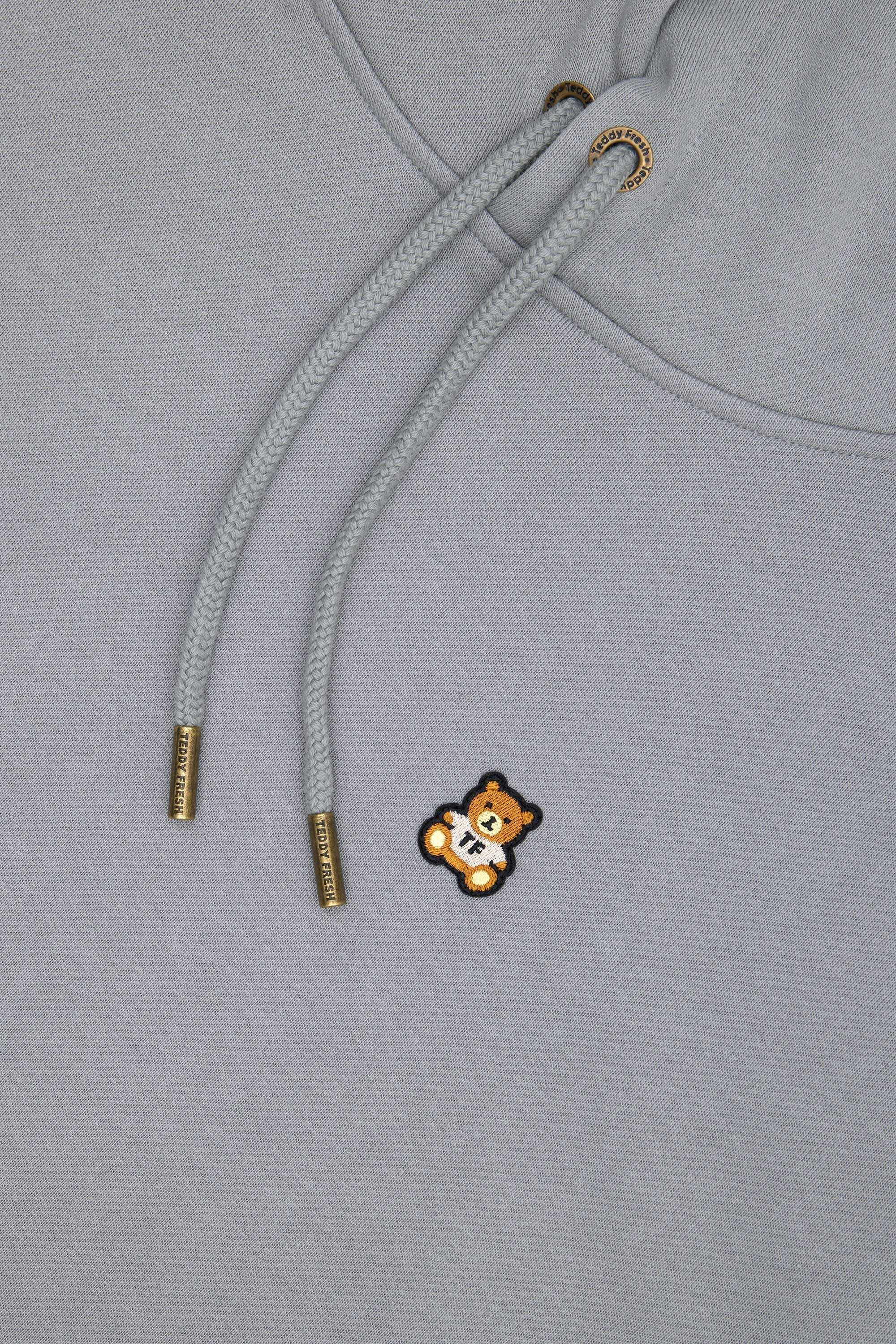 Grey Teddy Fresh Classic Hoodie | 1245WVHEY