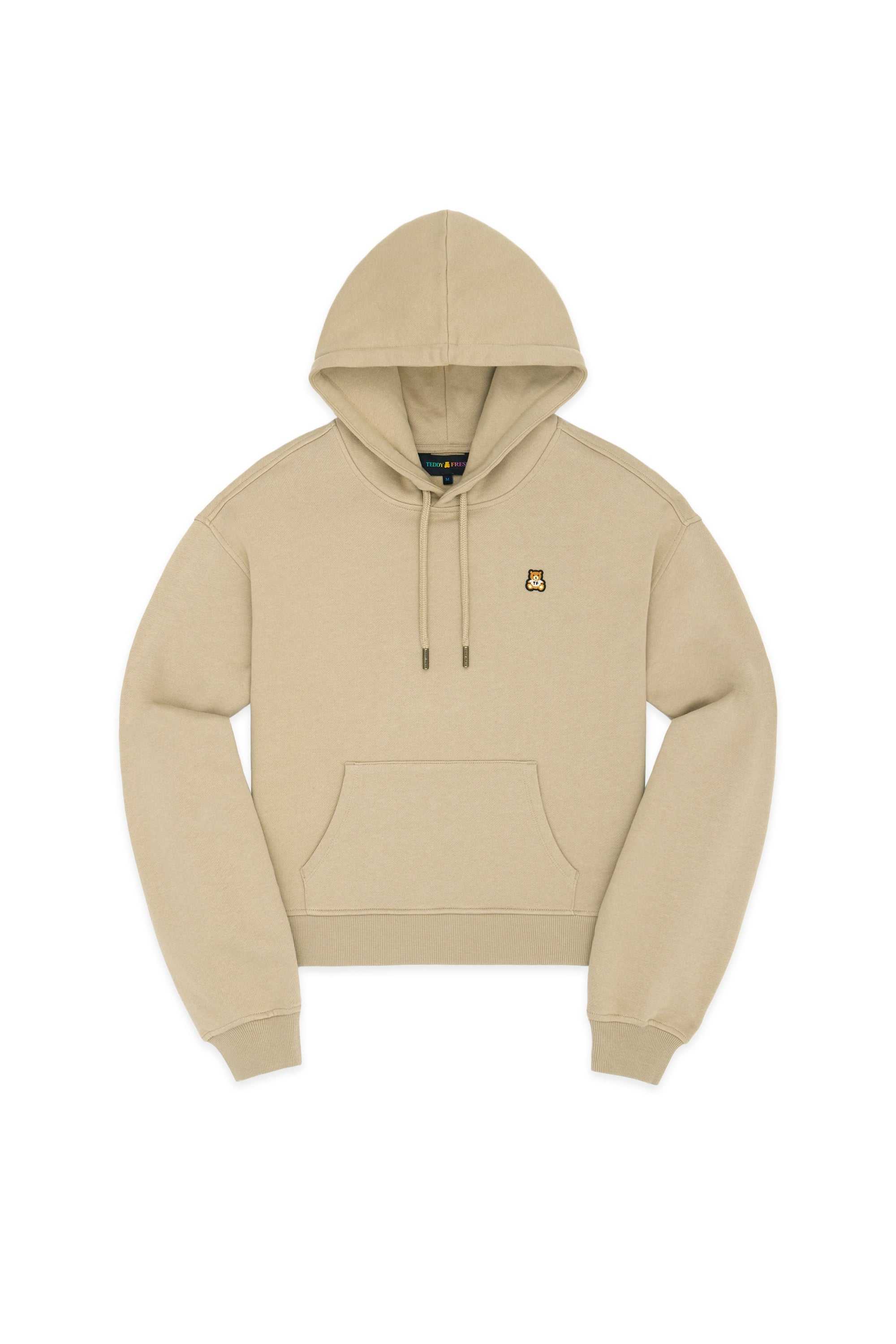 Khaki Teddy Fresh Classic Hoodie | 3598CPDNO