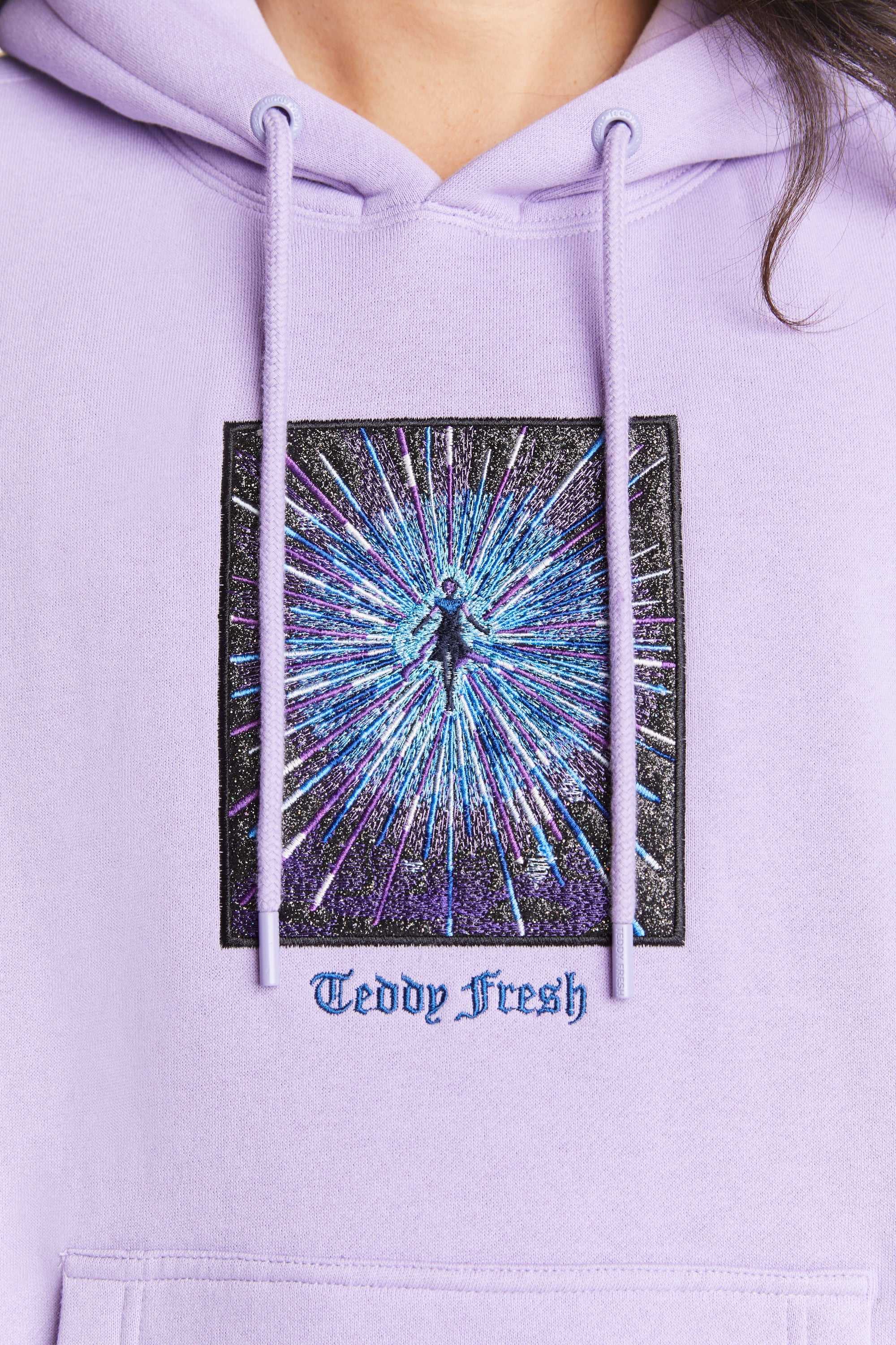 Lilac Teddy Fresh TF x Magic: The Gathering Counterspell Hoodie | 1384OIHBM