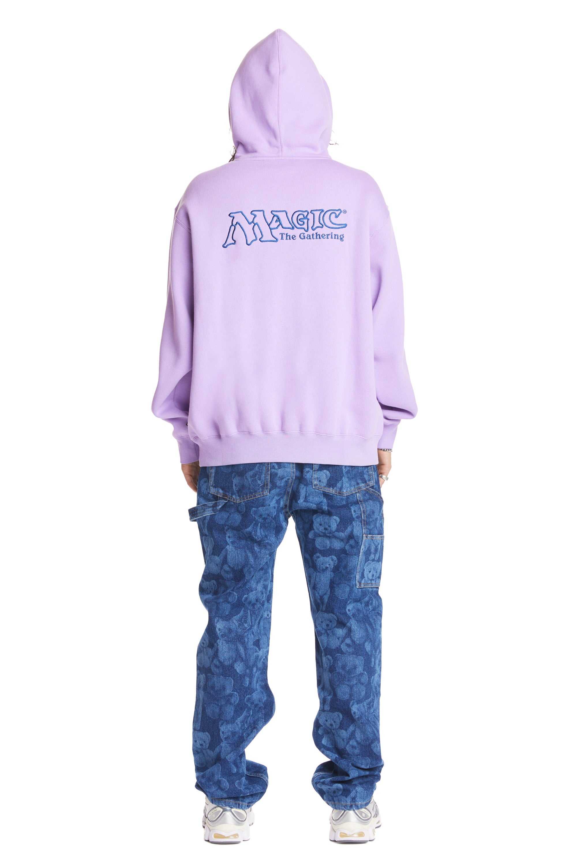 Lilac Teddy Fresh TF x Magic: The Gathering Counterspell Hoodie | 1384OIHBM