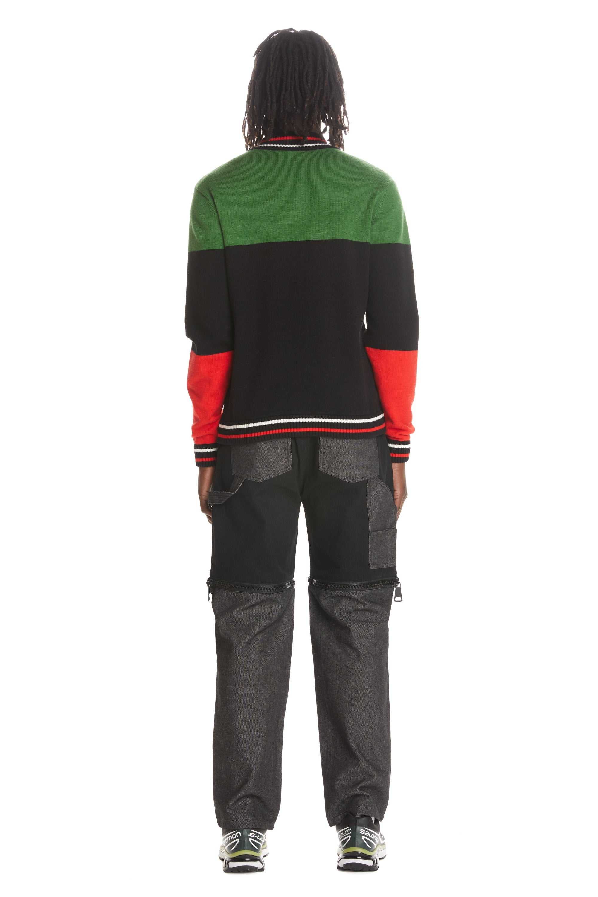 Multi Teddy Fresh Bike Jersey Zip Sweater | 3512PNOFE