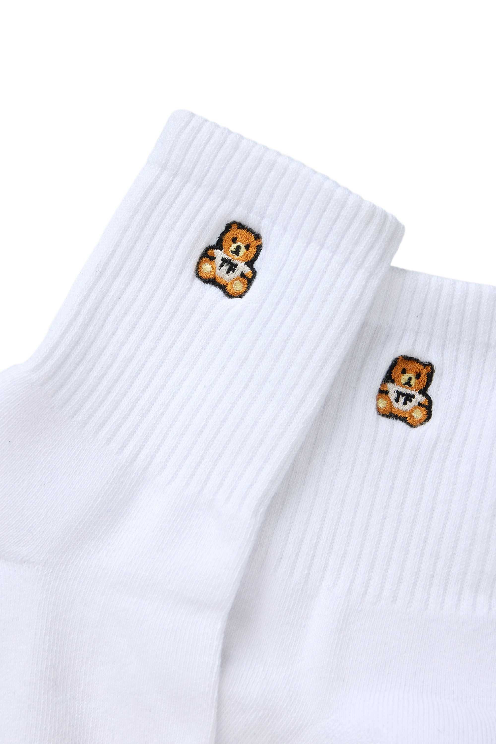 Multi Teddy Fresh Classic Quarter Socks 3-Pack | 1076UJKXI