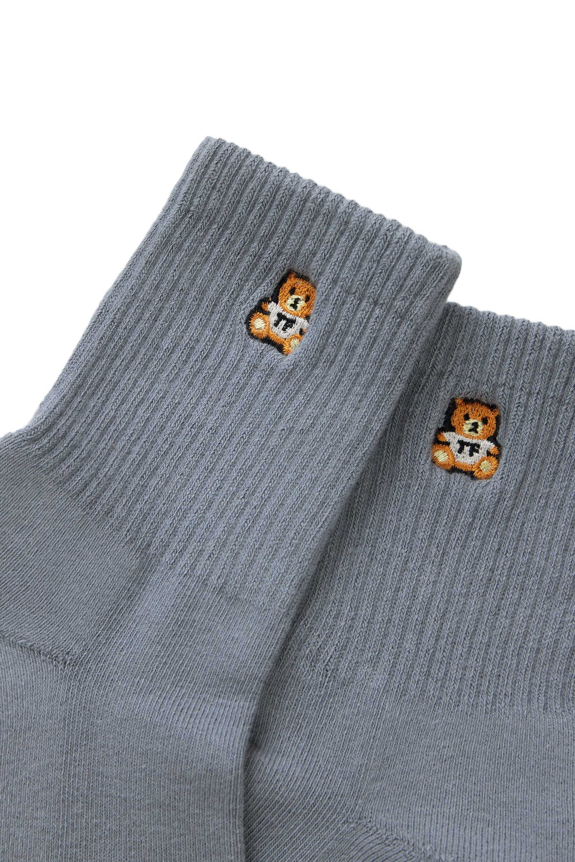 Multi Teddy Fresh Classic Quarter Socks 3-Pack | 1076UJKXI