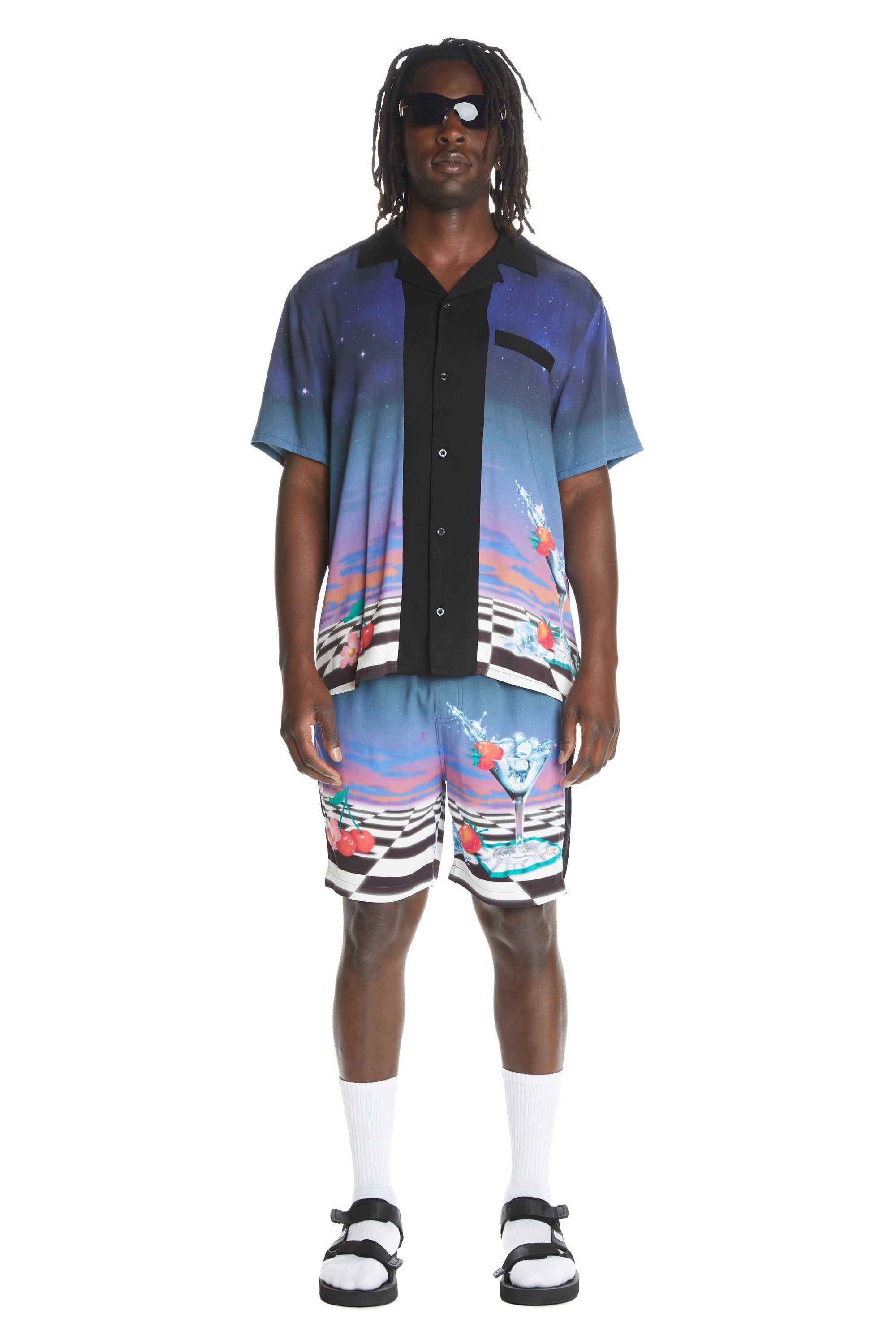 Multi Teddy Fresh Dreamscape Shirt | 4362PNCAD