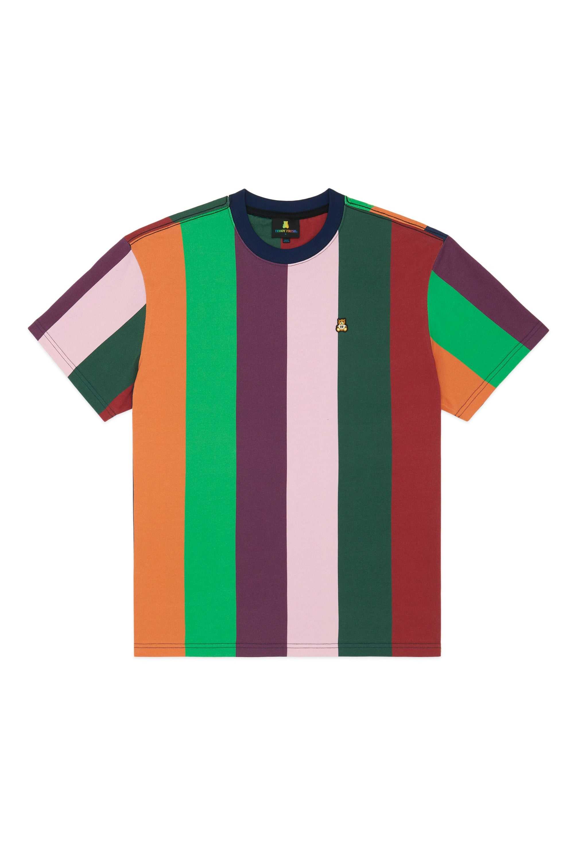 Multi Teddy Fresh Giant Stripe Tee | 8027XUIML