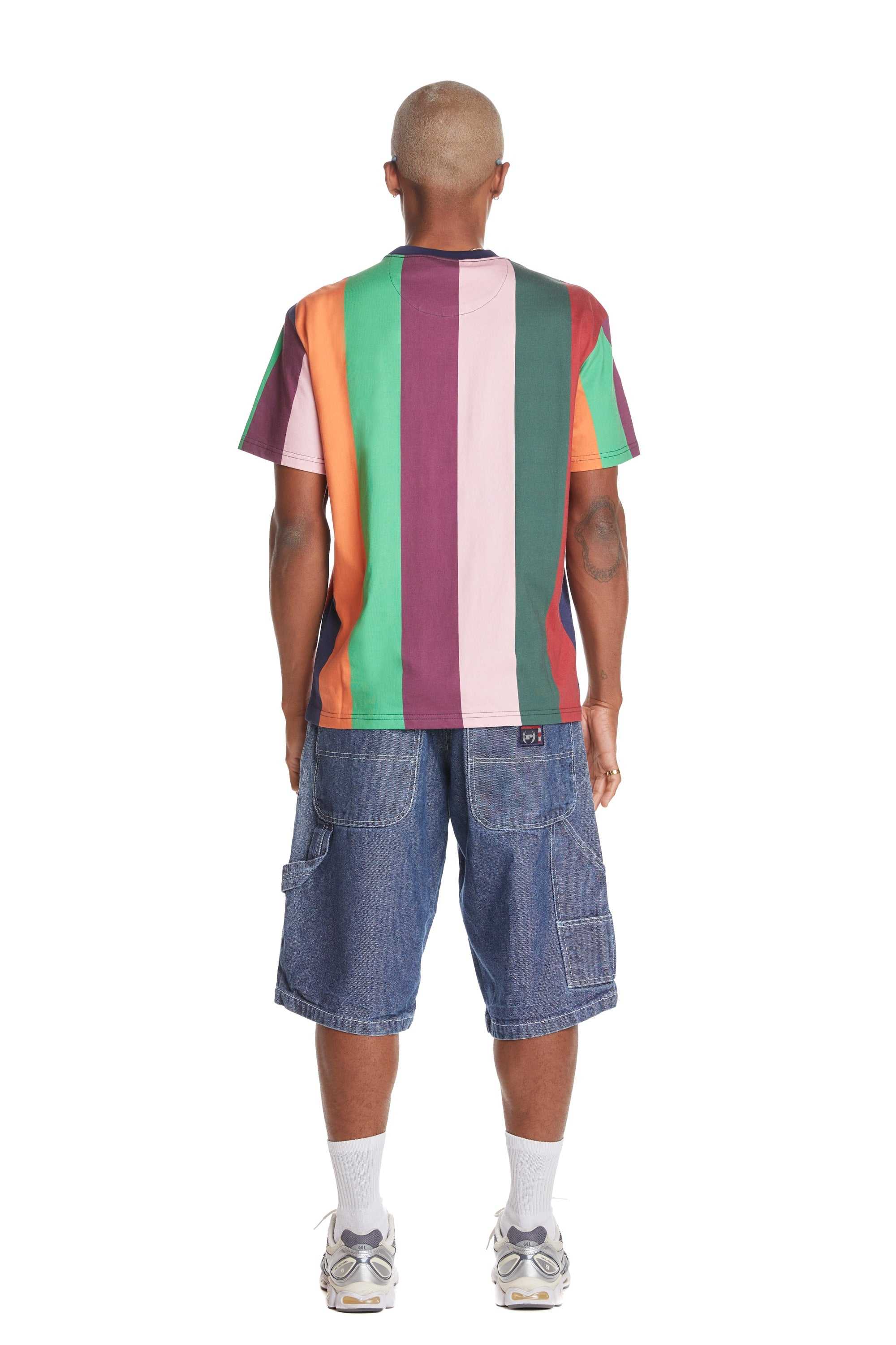 Multi Teddy Fresh Giant Stripe Tee | 8027XUIML