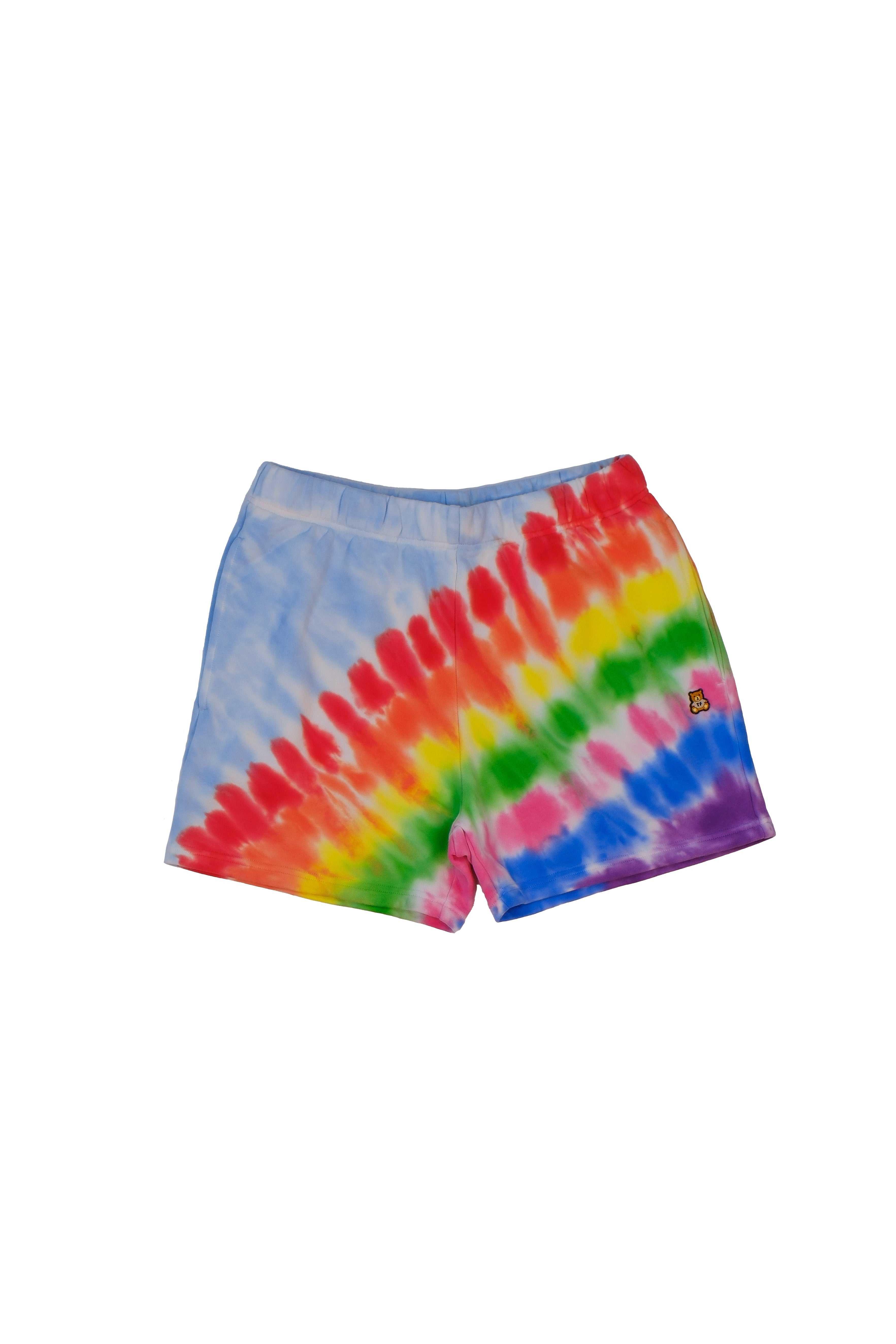 Multi Teddy Fresh In Rainbows Shorts | 1408CSUXY