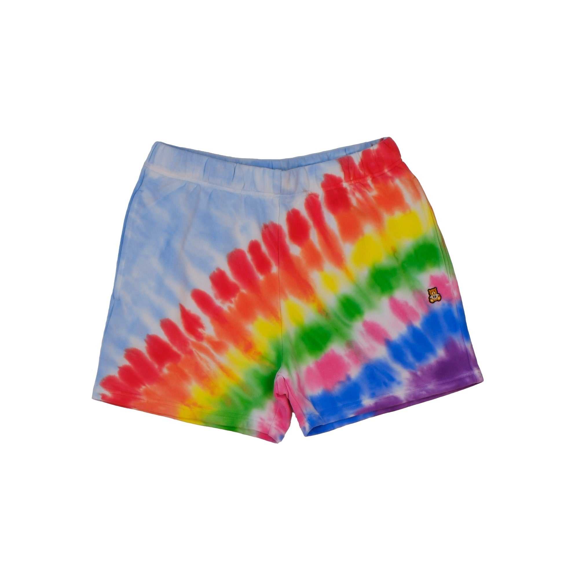 Multi Teddy Fresh In Rainbows Shorts | 1408CSUXY