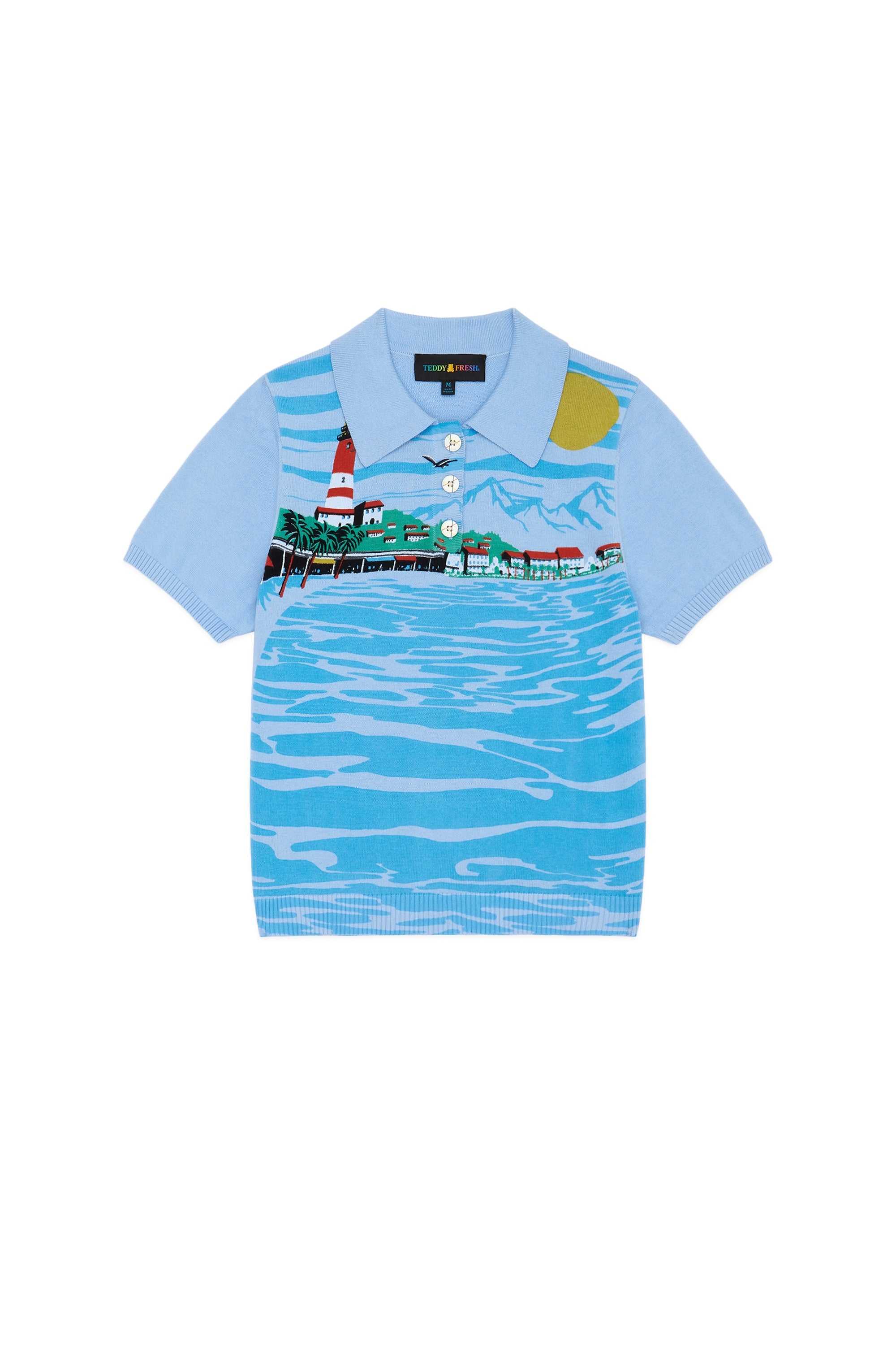 Multi Teddy Fresh Lighthouse Polo | 2418MPUSR